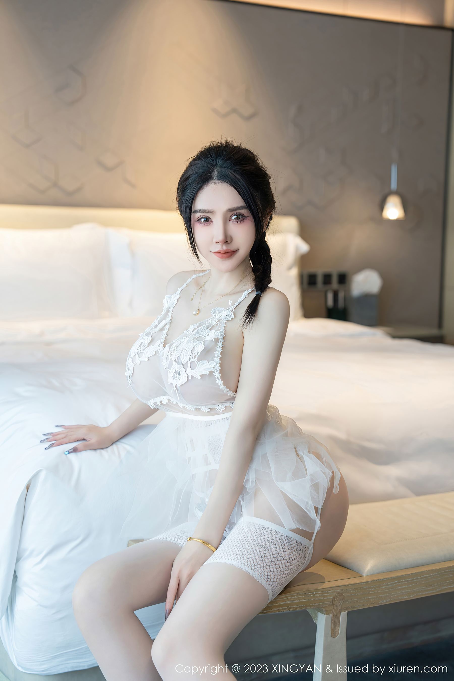 星颜社 VOL.196 潘娇娇 丝袜美臀插图3