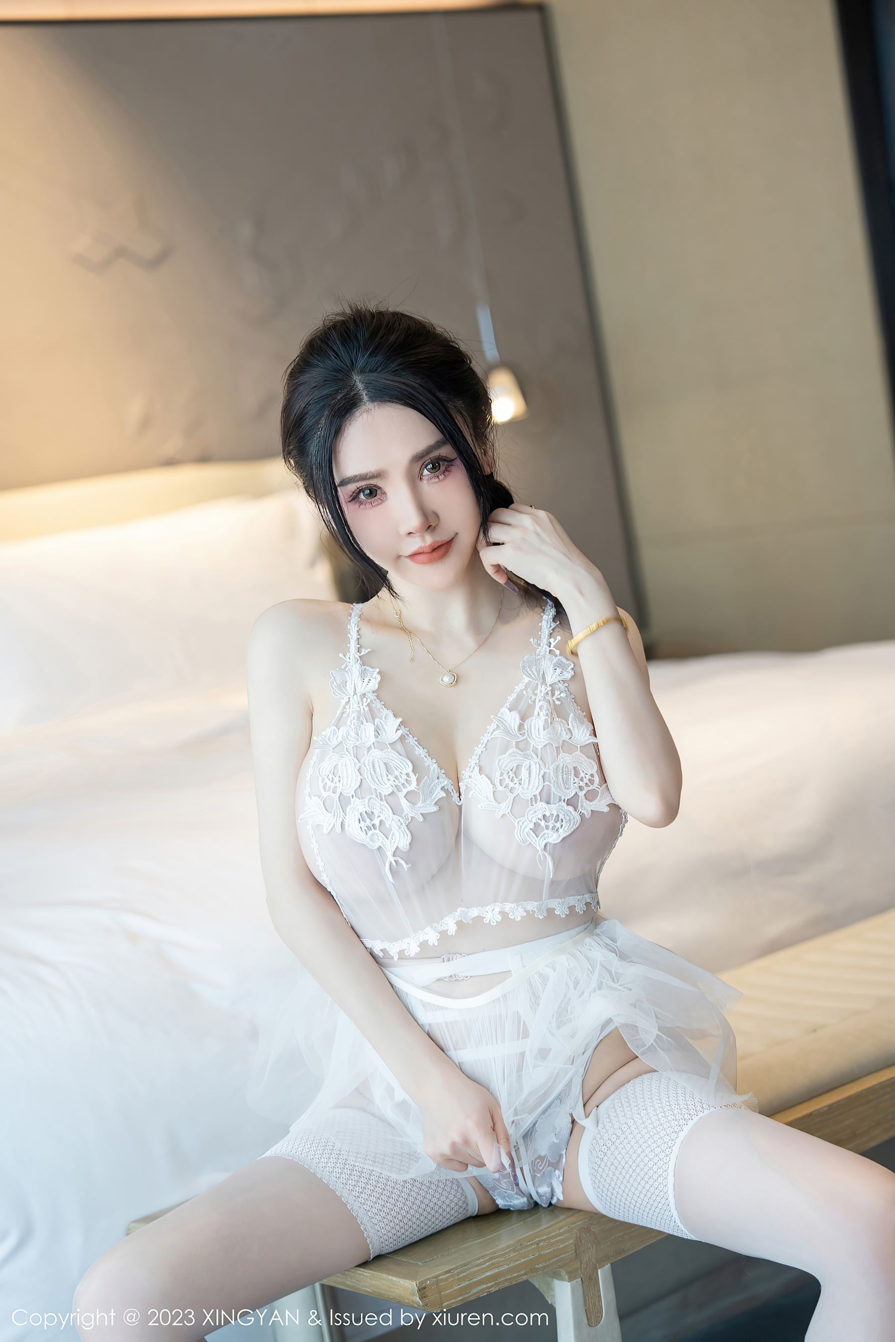 星颜社 VOL.196 潘娇娇 丝袜美臀插图6