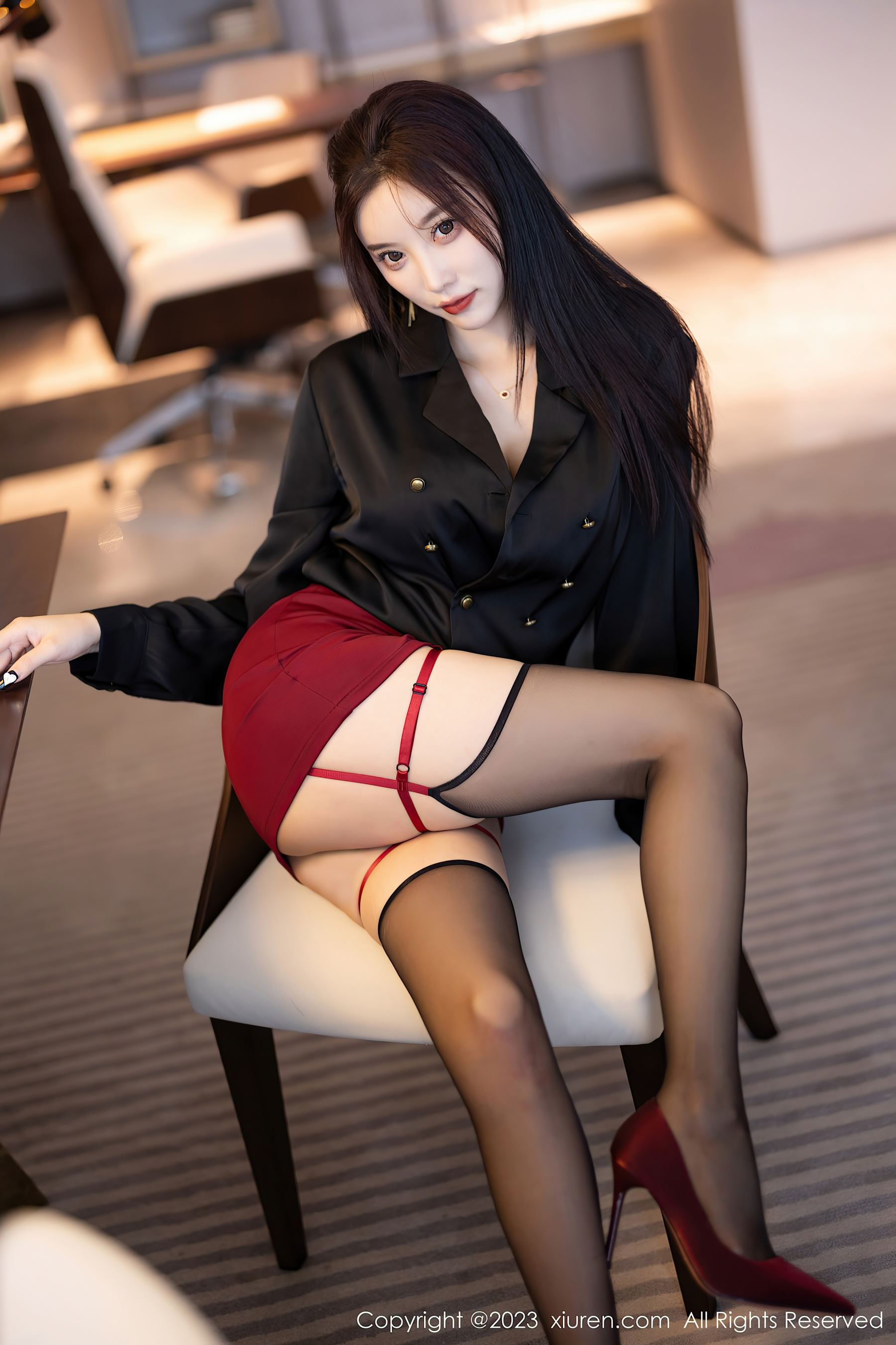 秀人网 No.7062 杨晨晨Yome 短裙美腿插图8