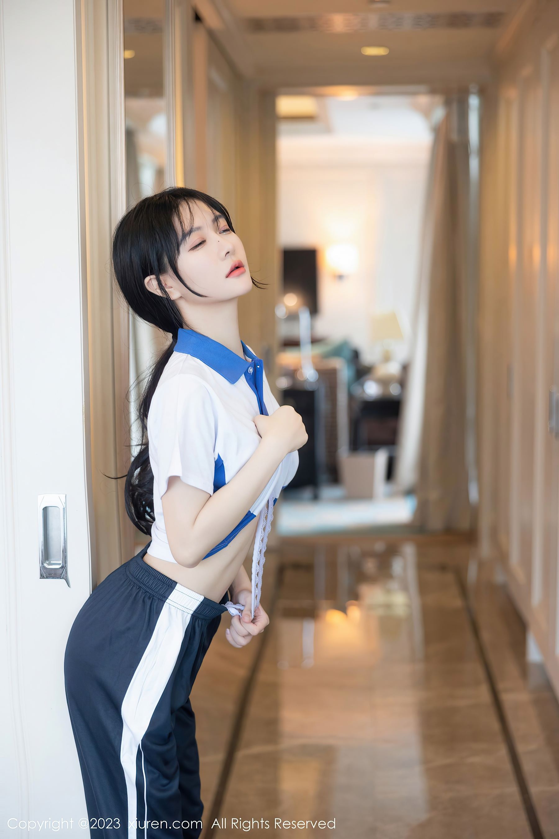 秀人网 No.7085 幼幼 学生美腿插图6
