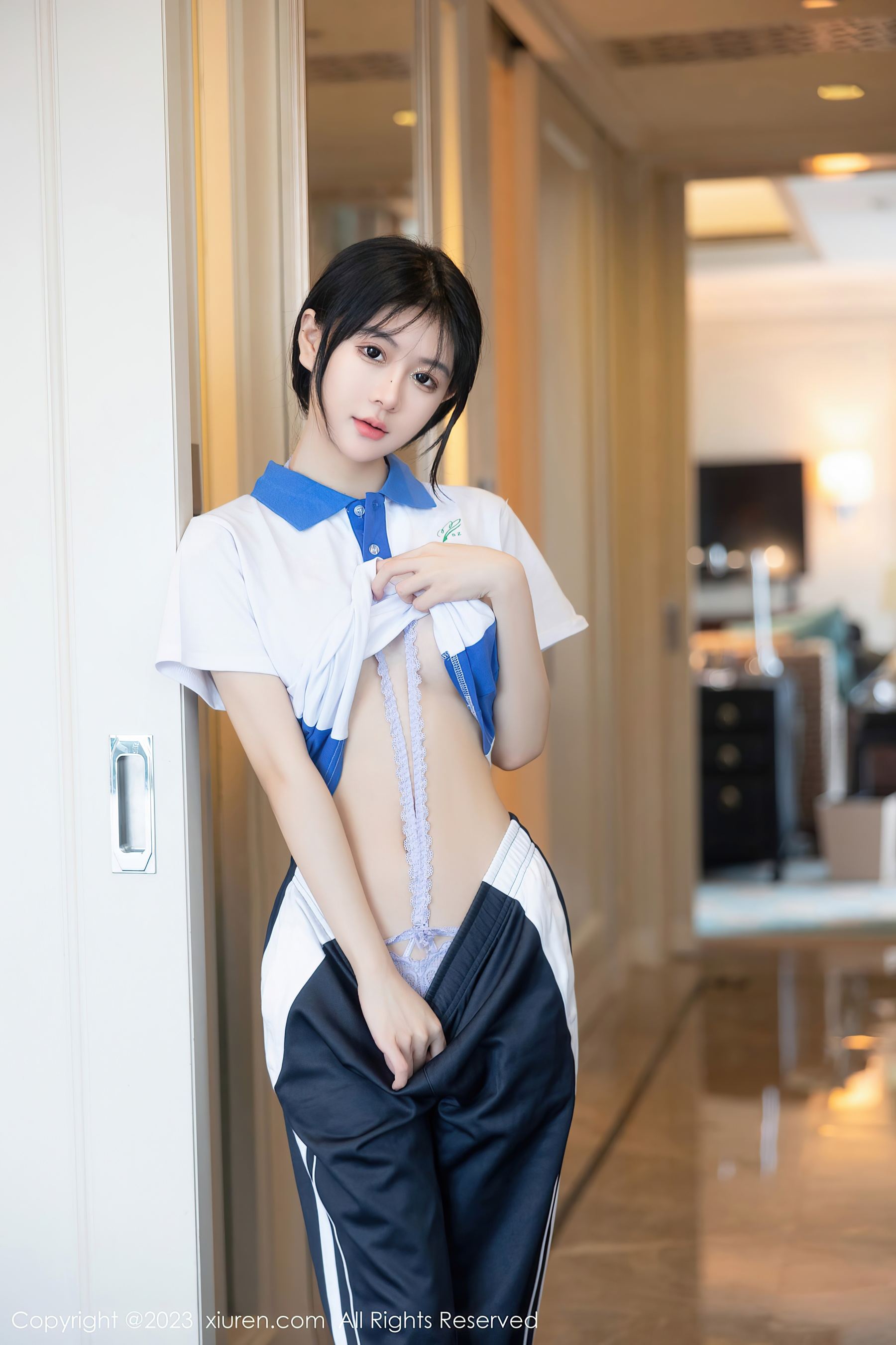 秀人网 No.7085 幼幼 学生美腿插图8
