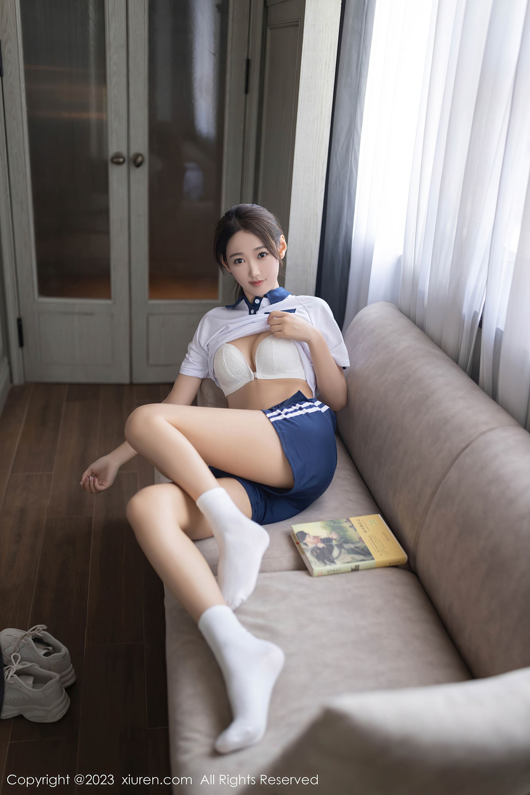 秀人网 No.7091 唐安琪 学妹美腿插图9
