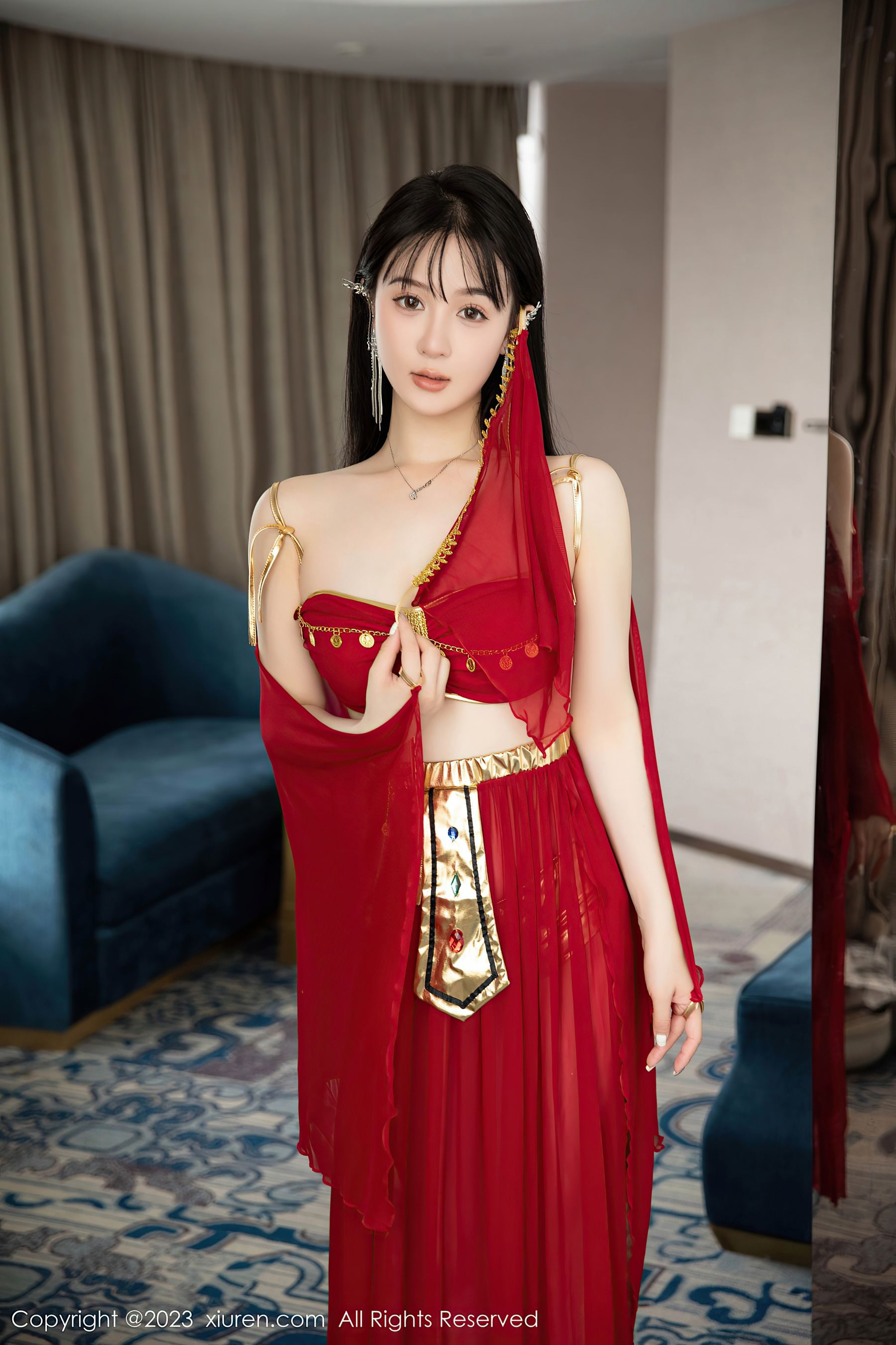 秀人网 No.7103 柚琪Rich 舞娘美腿