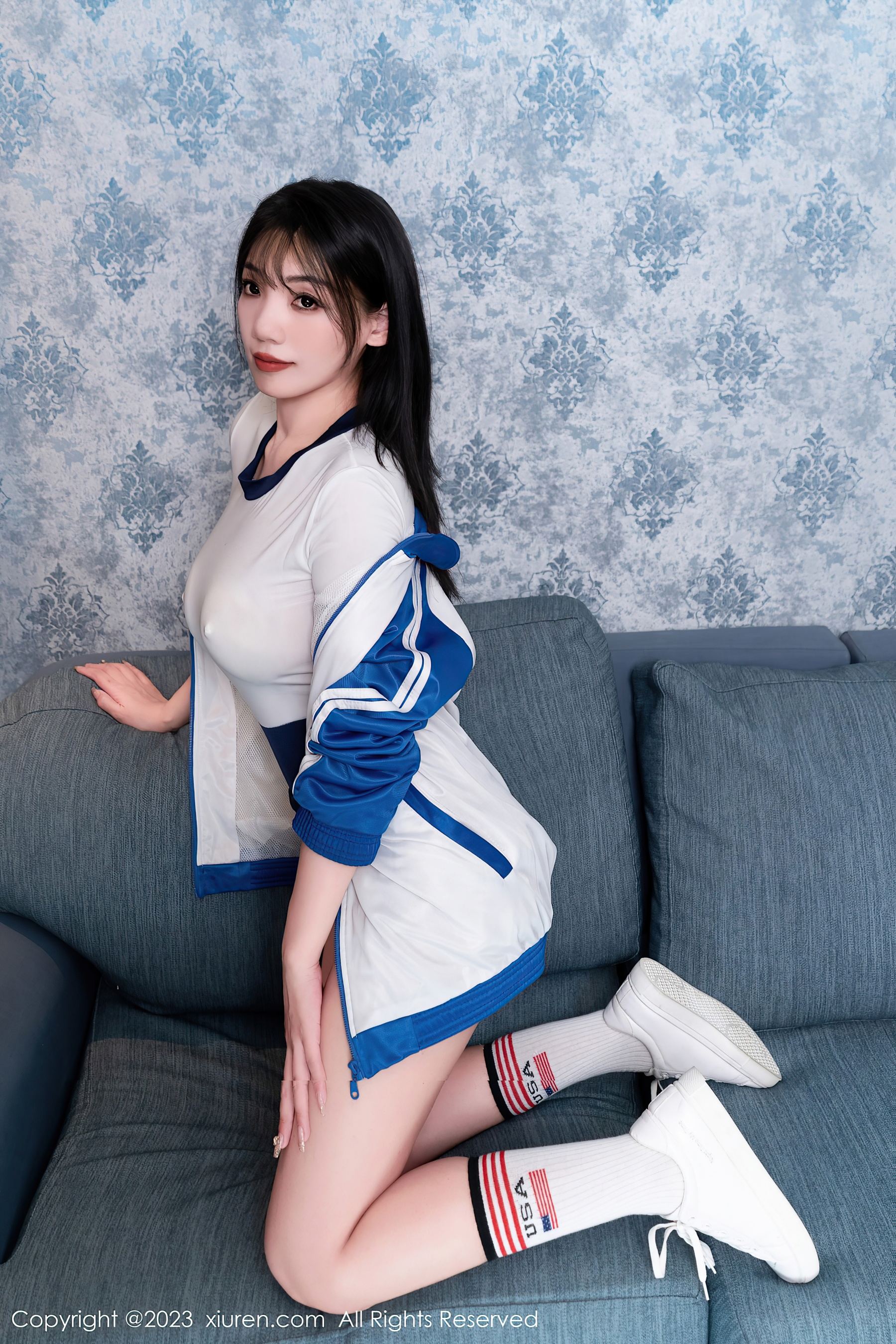 秀人网 No.7106 小泡芙winna 运动美腿插图6