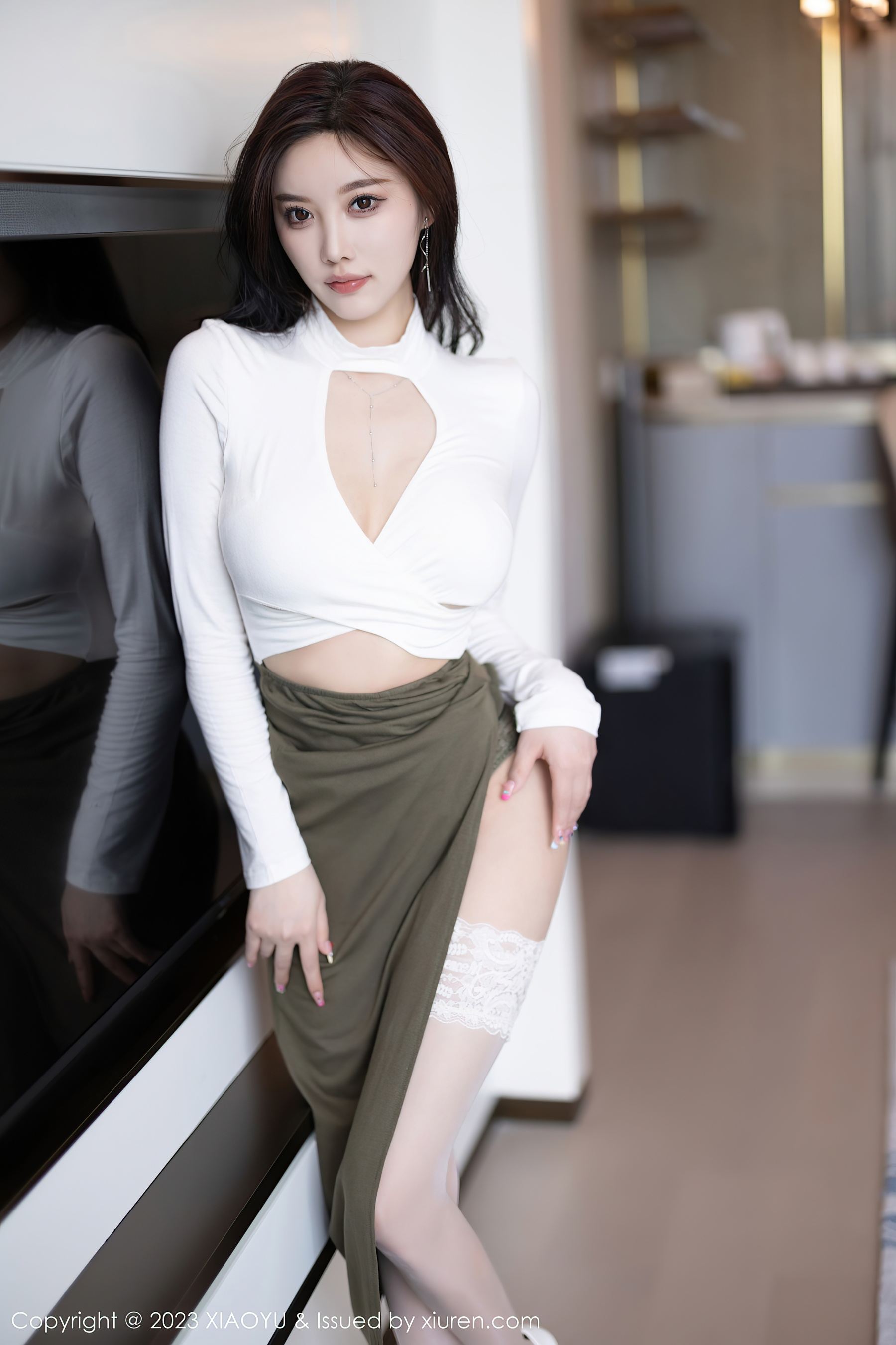 语画界 VOL.1080 杨晨晨Yome 丝袜美臀插图3