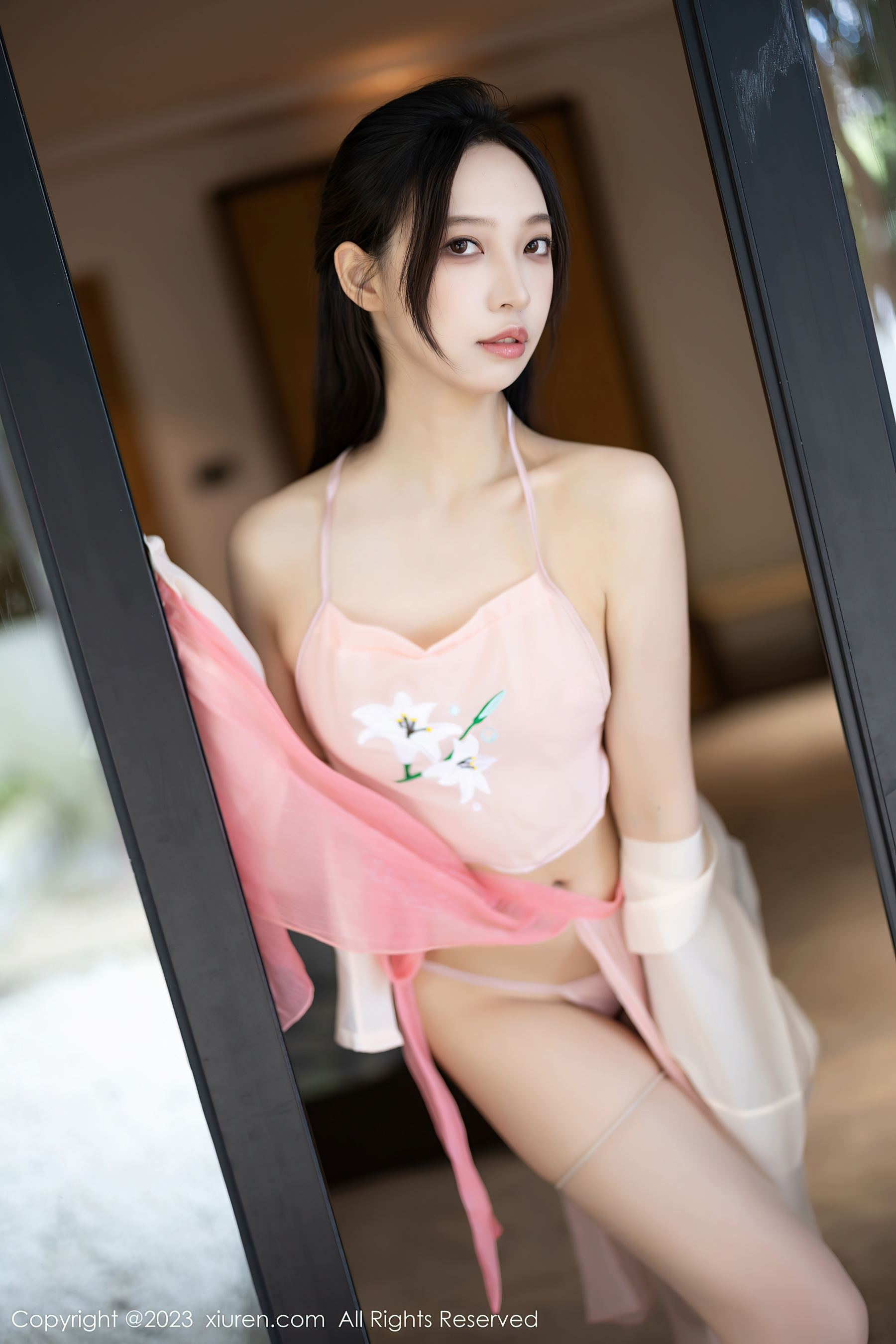 秀人网 No.7139 郑颖姗Bev 美腿旗袍插图6