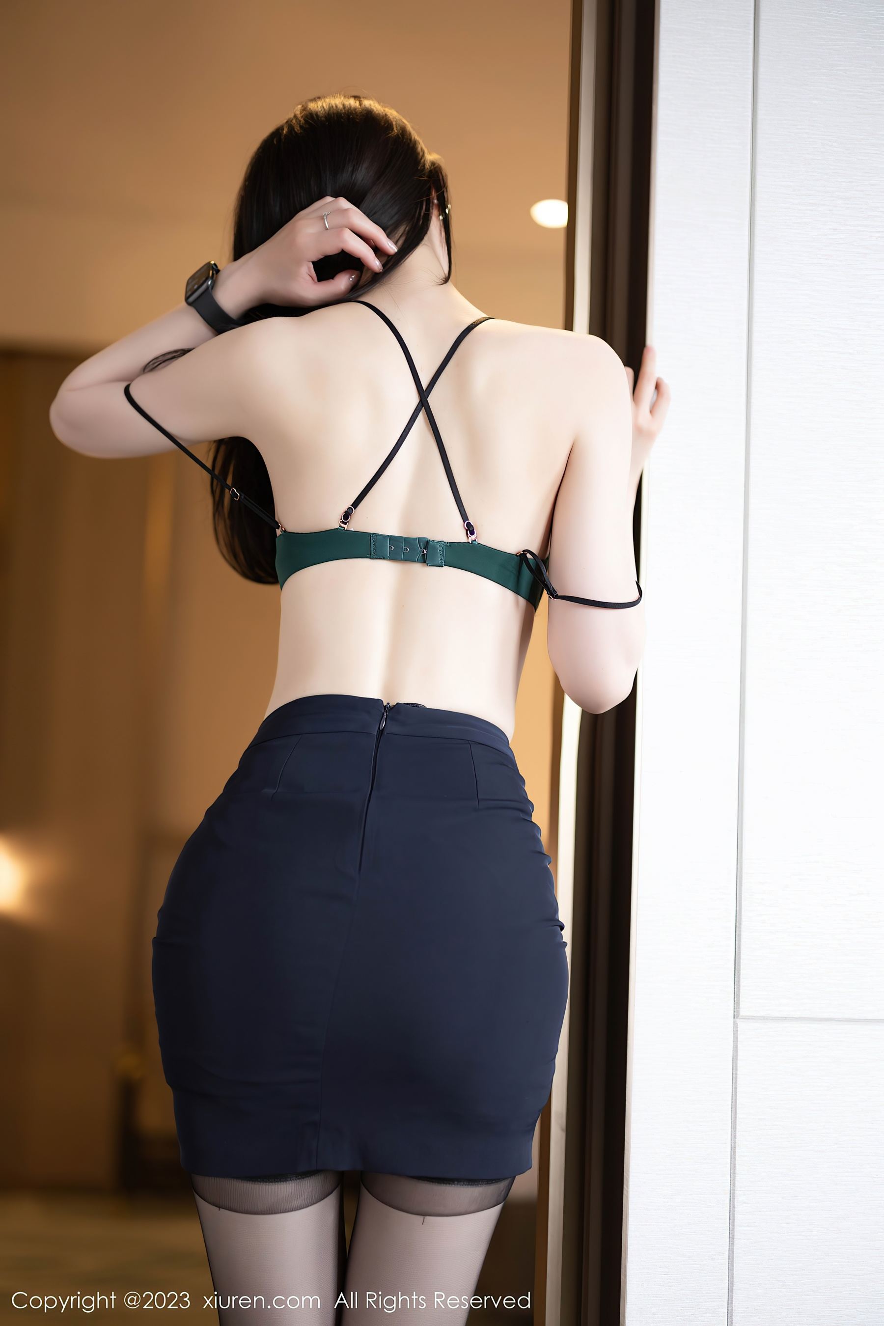 秀人网 No.7212 梦心玥 黑丝美腿插图8