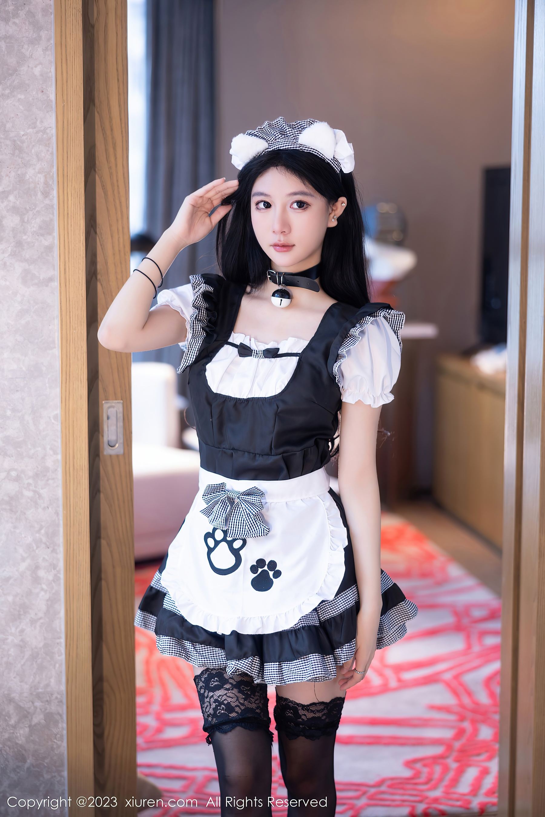 秀人网 No.7237 幼幼 女仆美腿