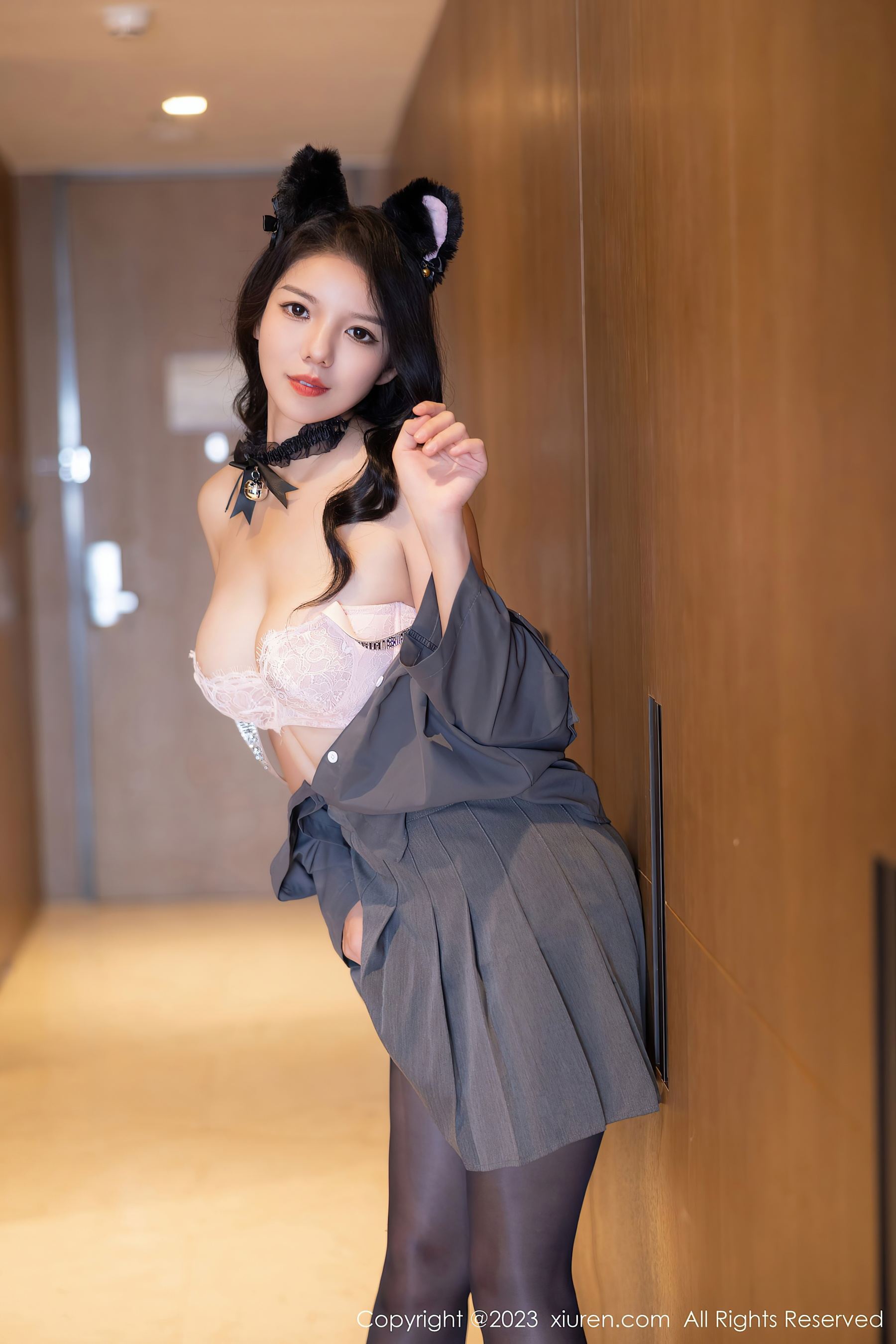 秀人网 No.7238 大美妞儿 黑丝美腿插图6