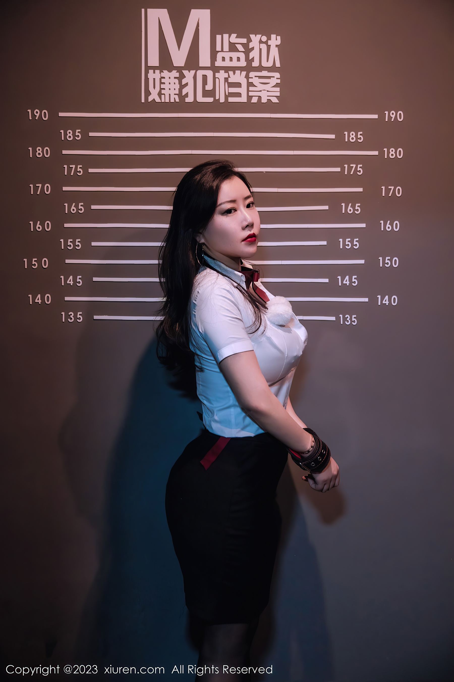 秀人网 No.7267 王婉悠Queen 丰腴美臀插图1