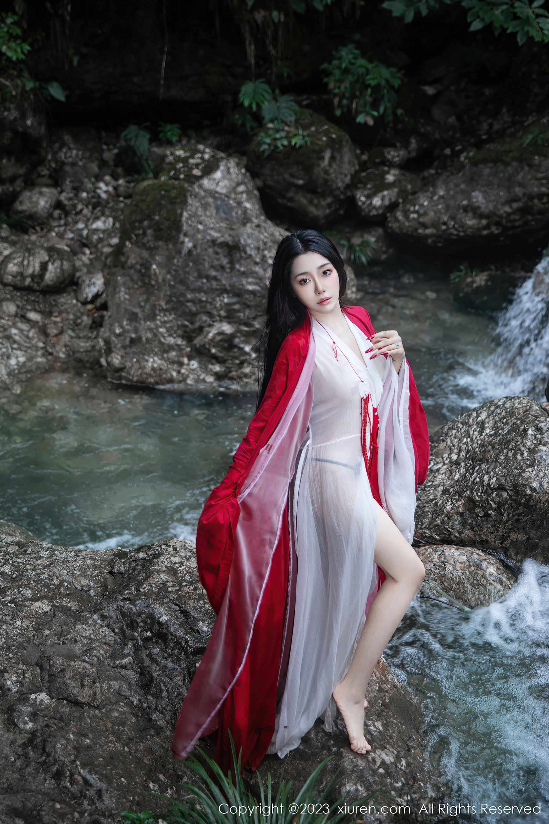 秀人网 No.7295 严利娅Yuliya 妲己美臀插图1