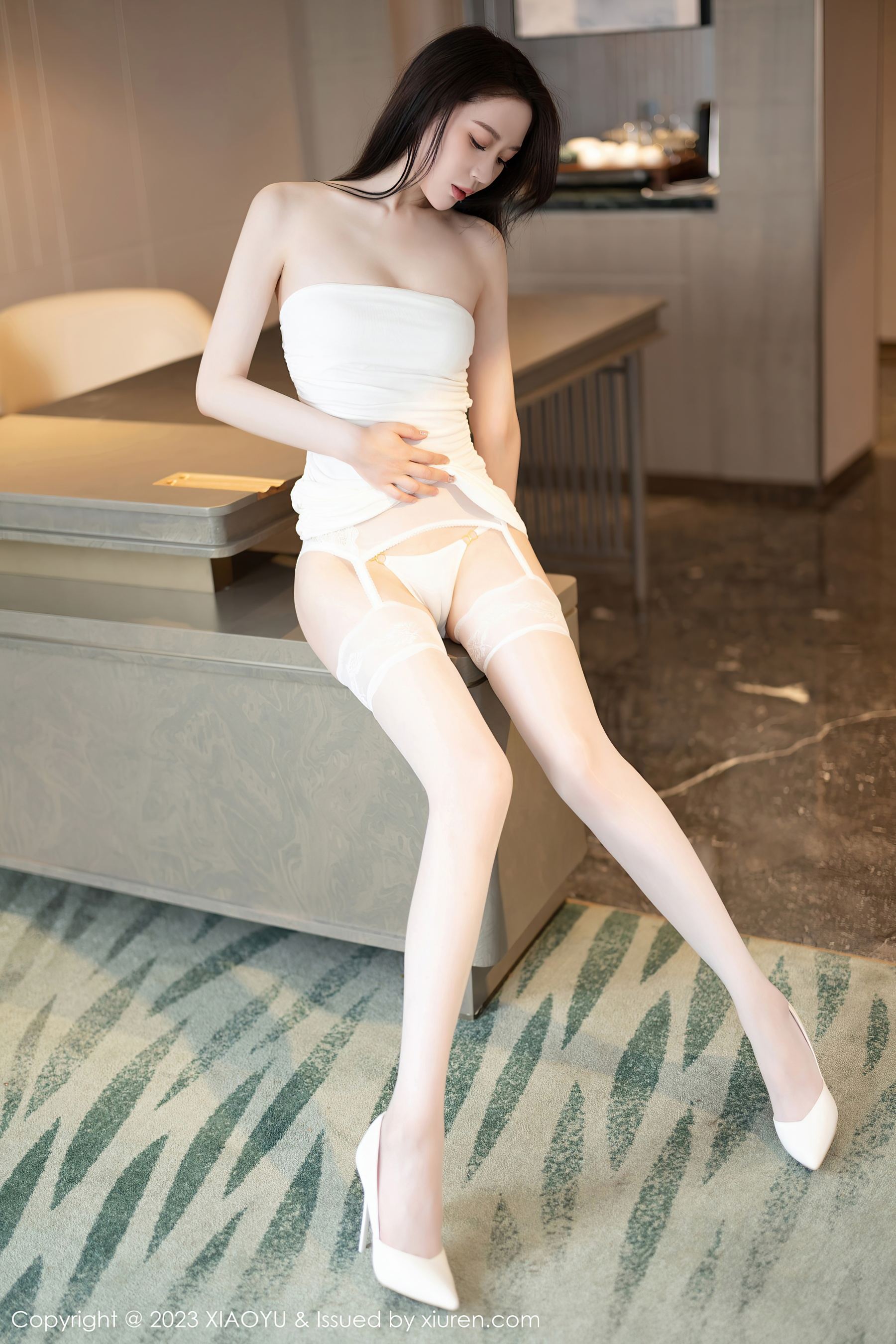 语画界 VOL.1099 梦心玥 丝袜美腿插图2