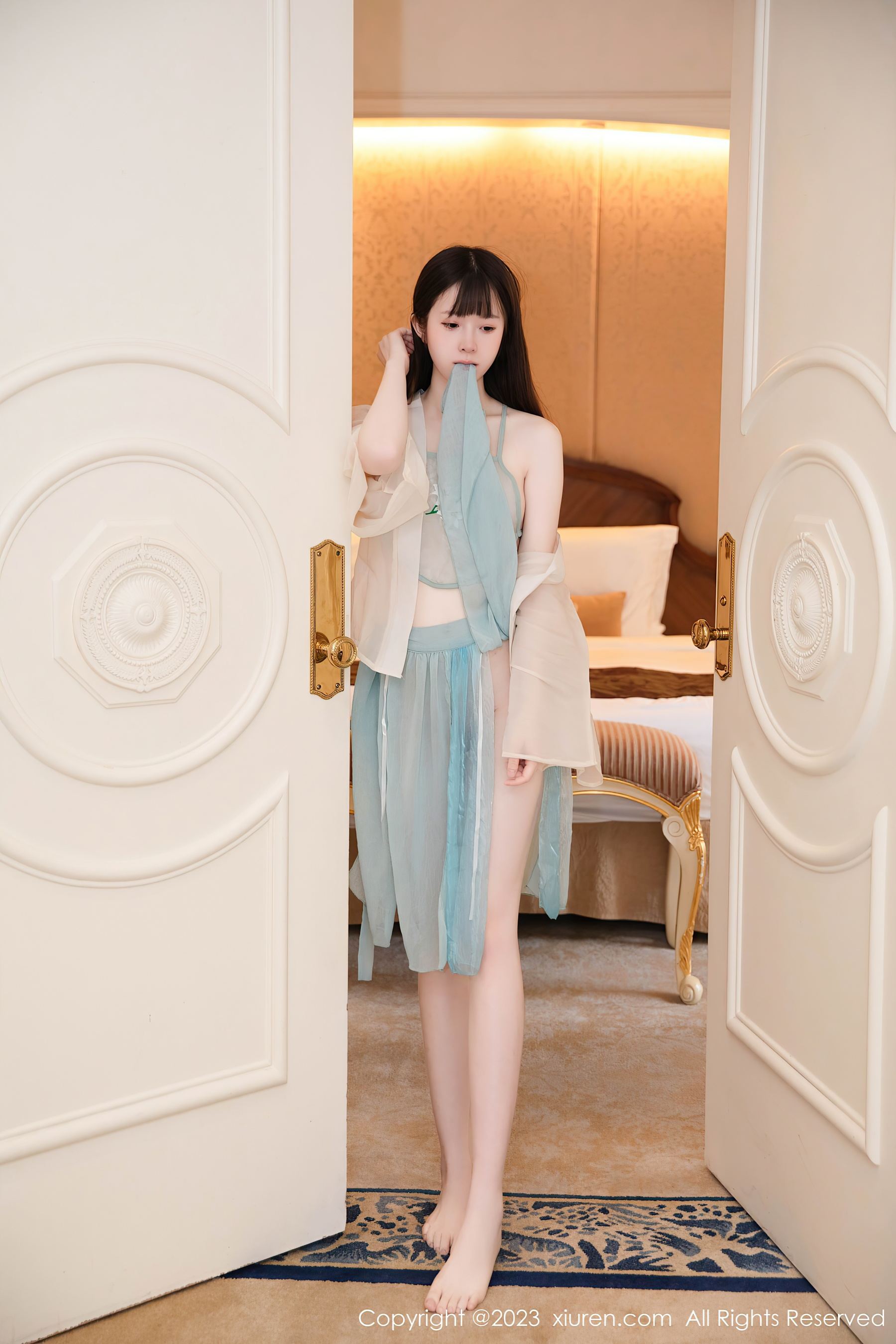 秀人网 No.7321 林悠悠 古装美腿插图4