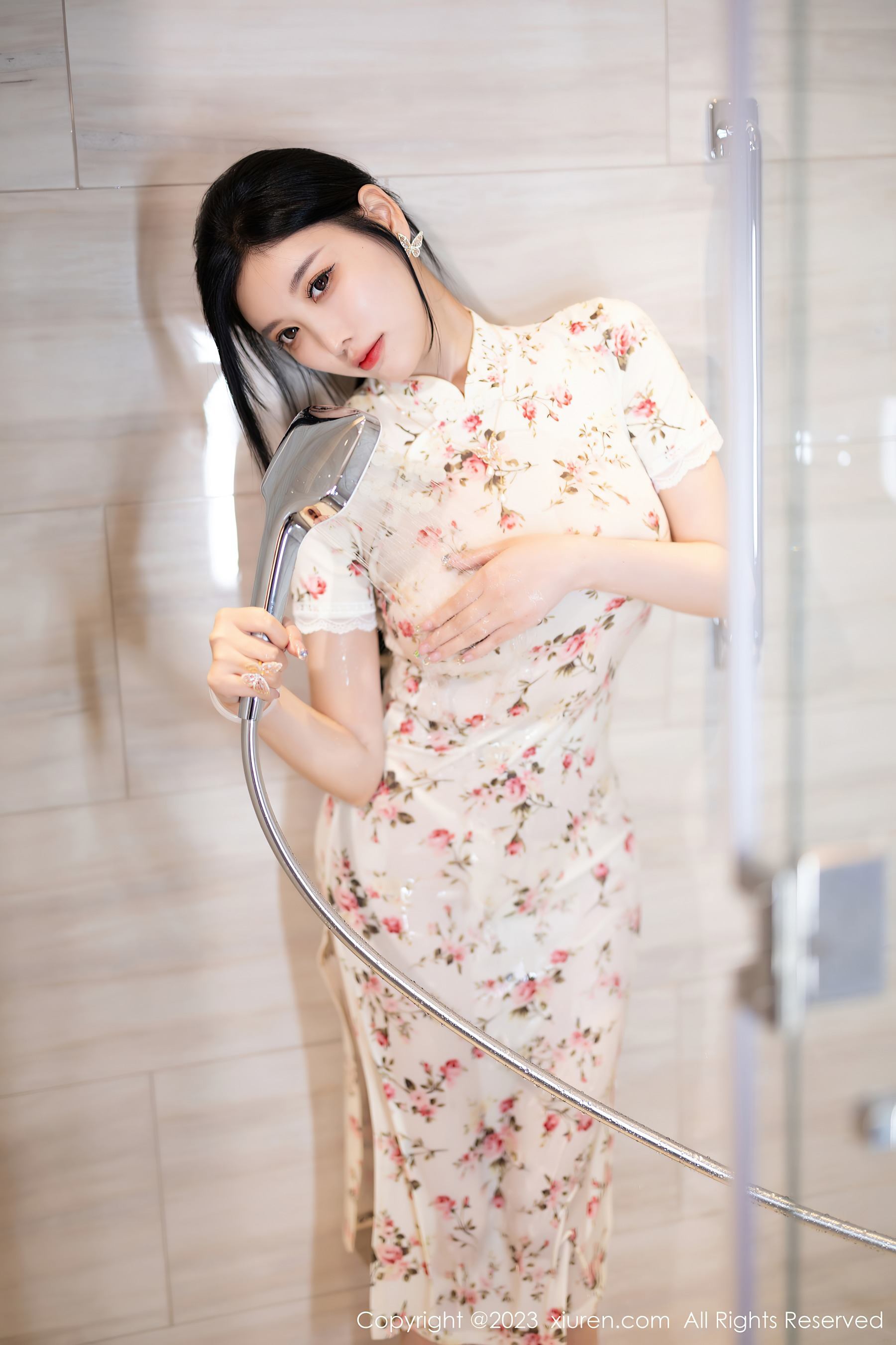 秀人网 No.7363 杨晨晨Yome 旗袍美腿插图7