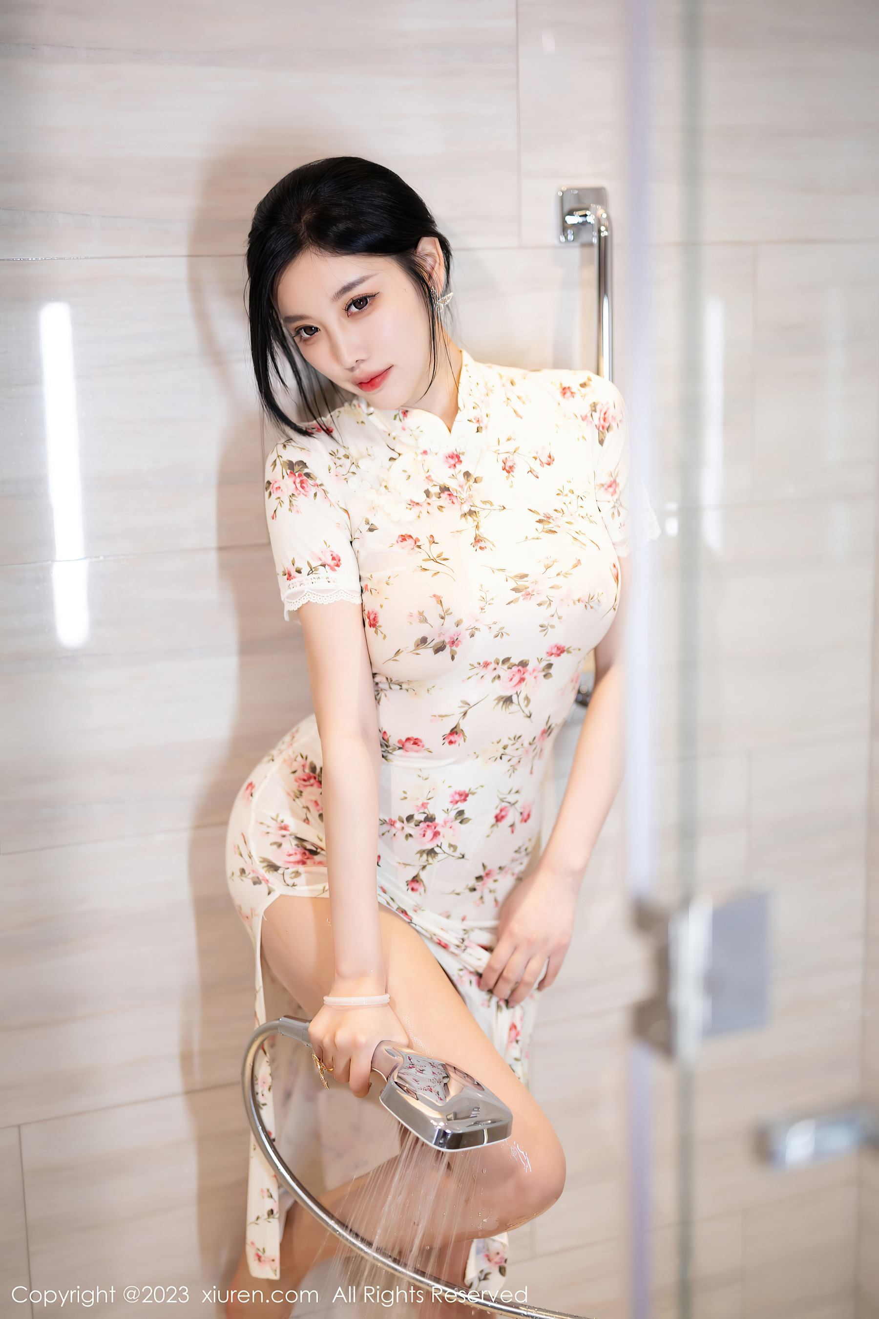 秀人网 No.7363 杨晨晨Yome 旗袍美腿插图8