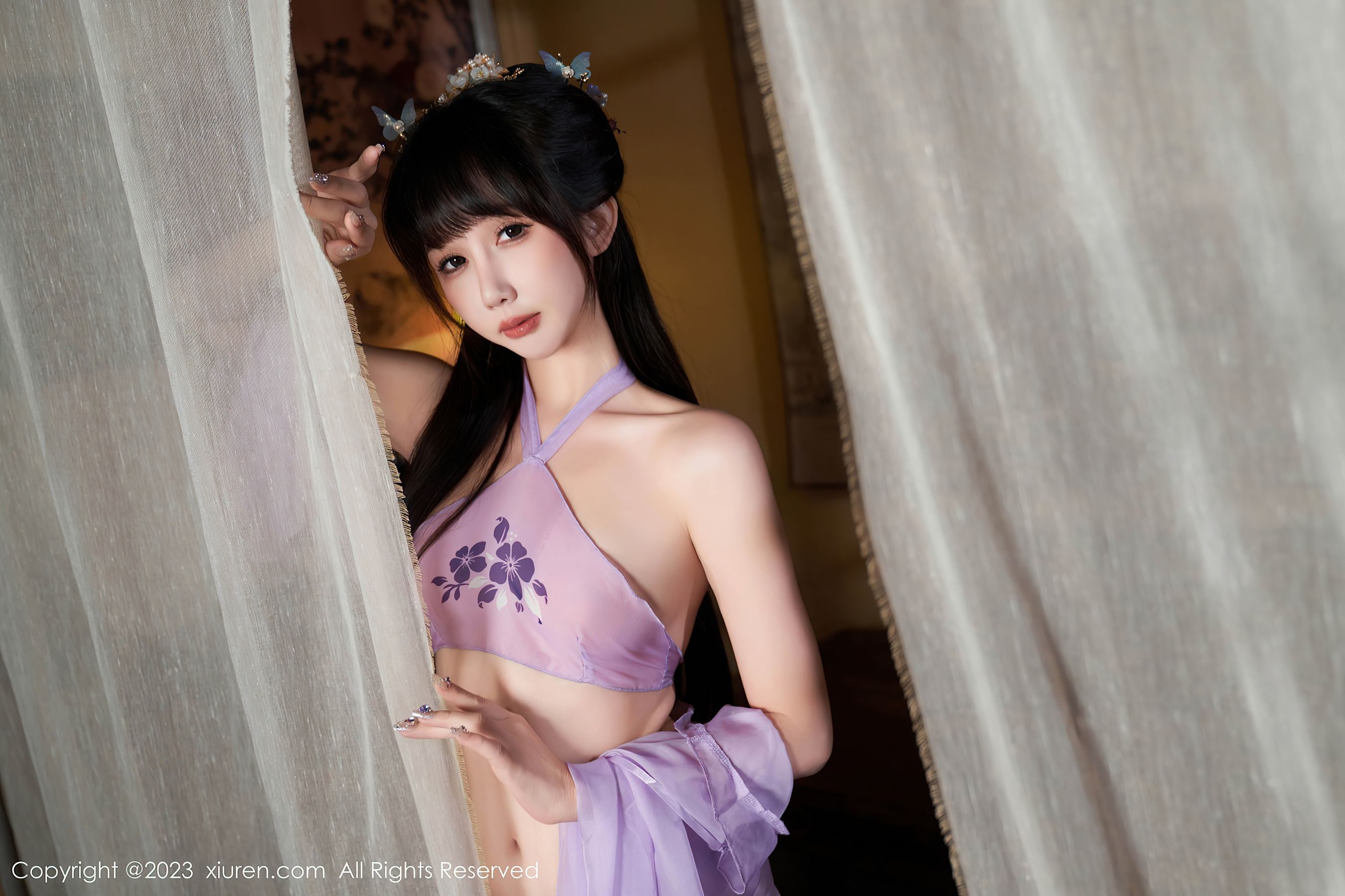 秀人网 No.7442 波巧酱 古装美腿插图2
