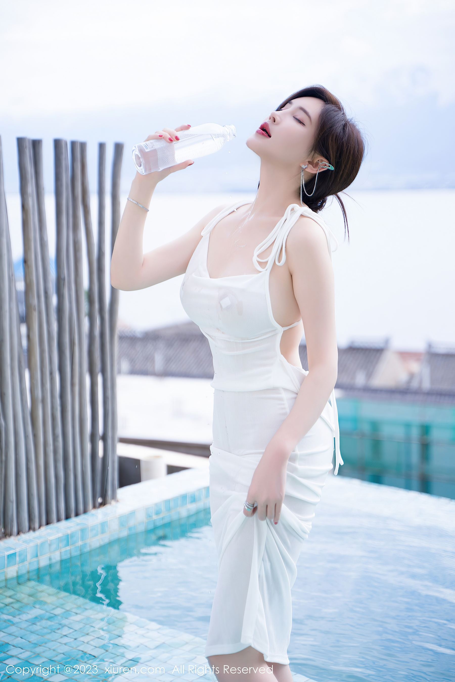 秀人网 No.7461 Carol周妍希 长裙美臀插图7