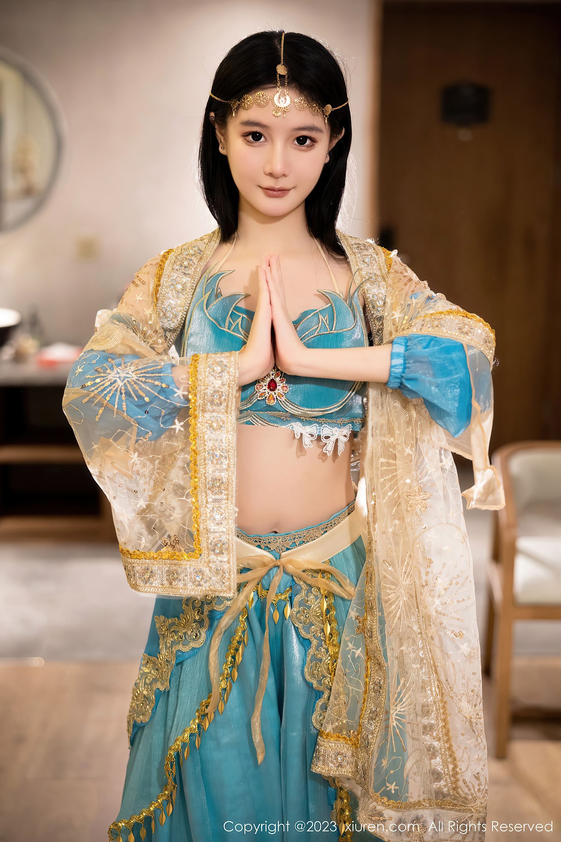 秀人网 No.7469 幼幼 西域舞娘美腿
