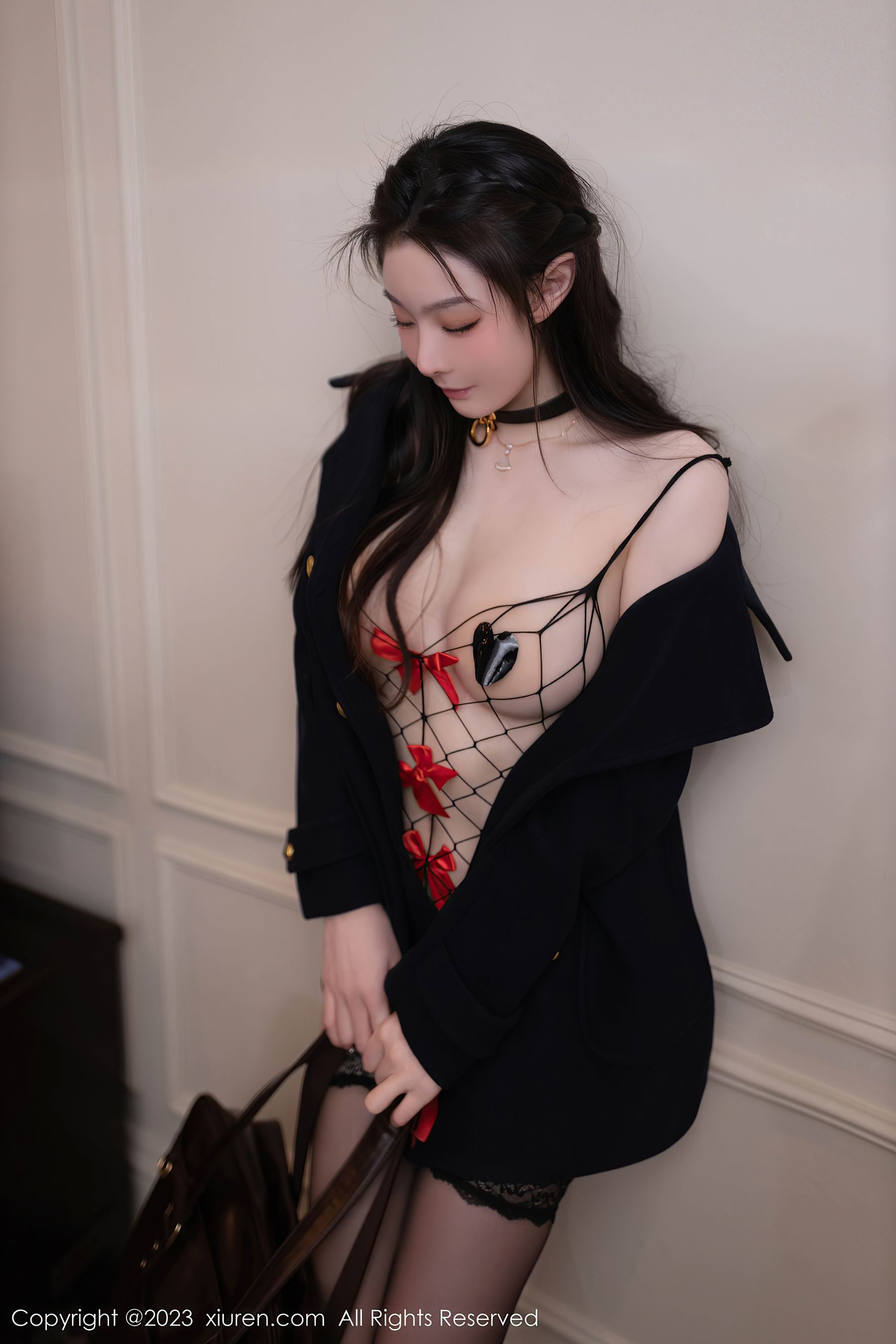 秀人网 No.7474 小逗逗 黑丝美腿插图8