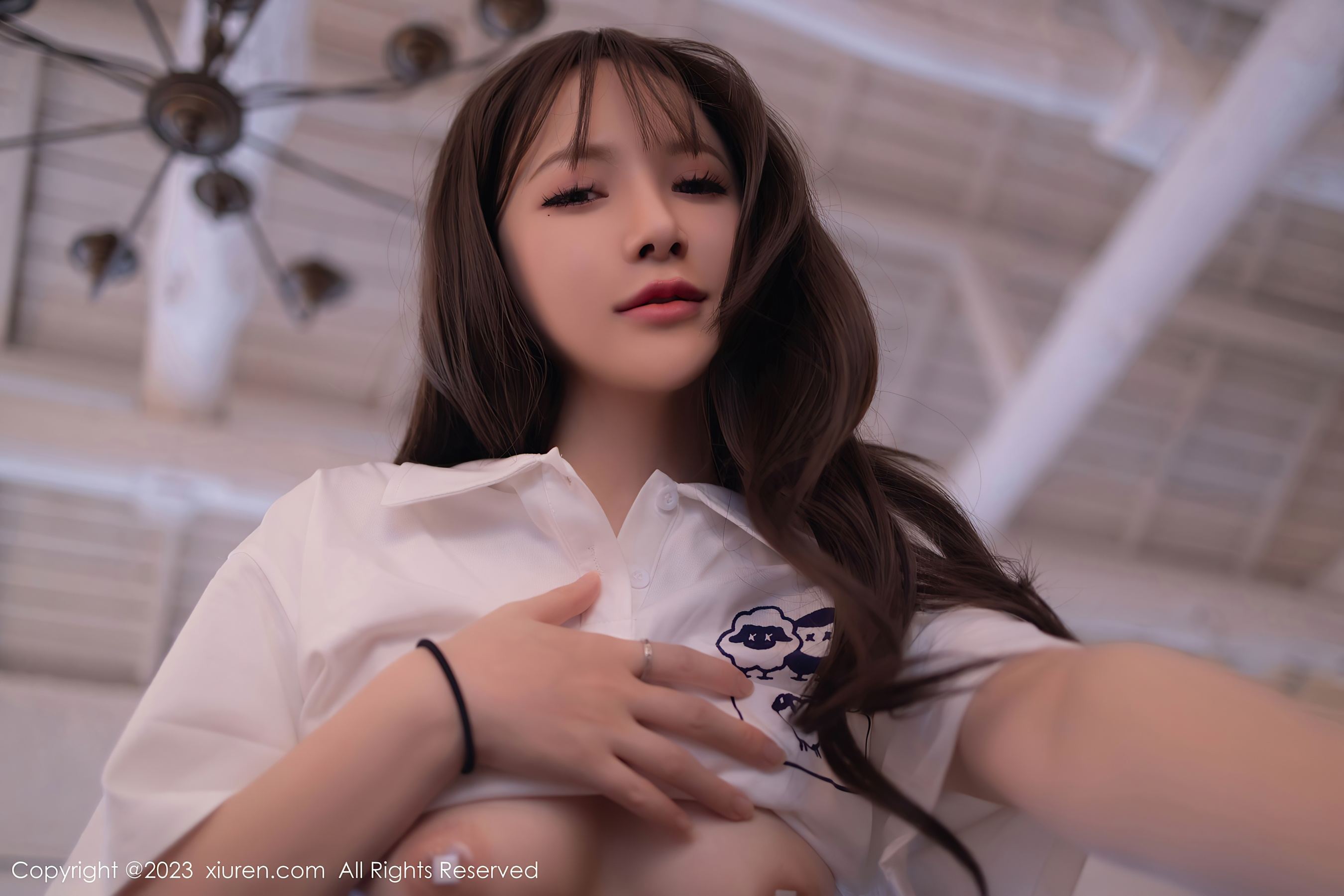 秀人网 No.7475 鱼子酱Fish 黑丝美腿插图7