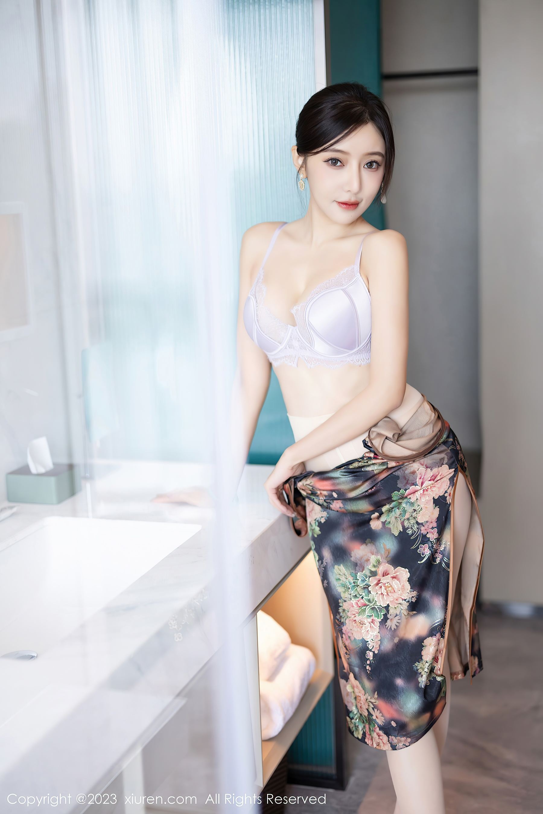 秀人网 No.7495 王馨瑶yanni 美腿旗袍插图8