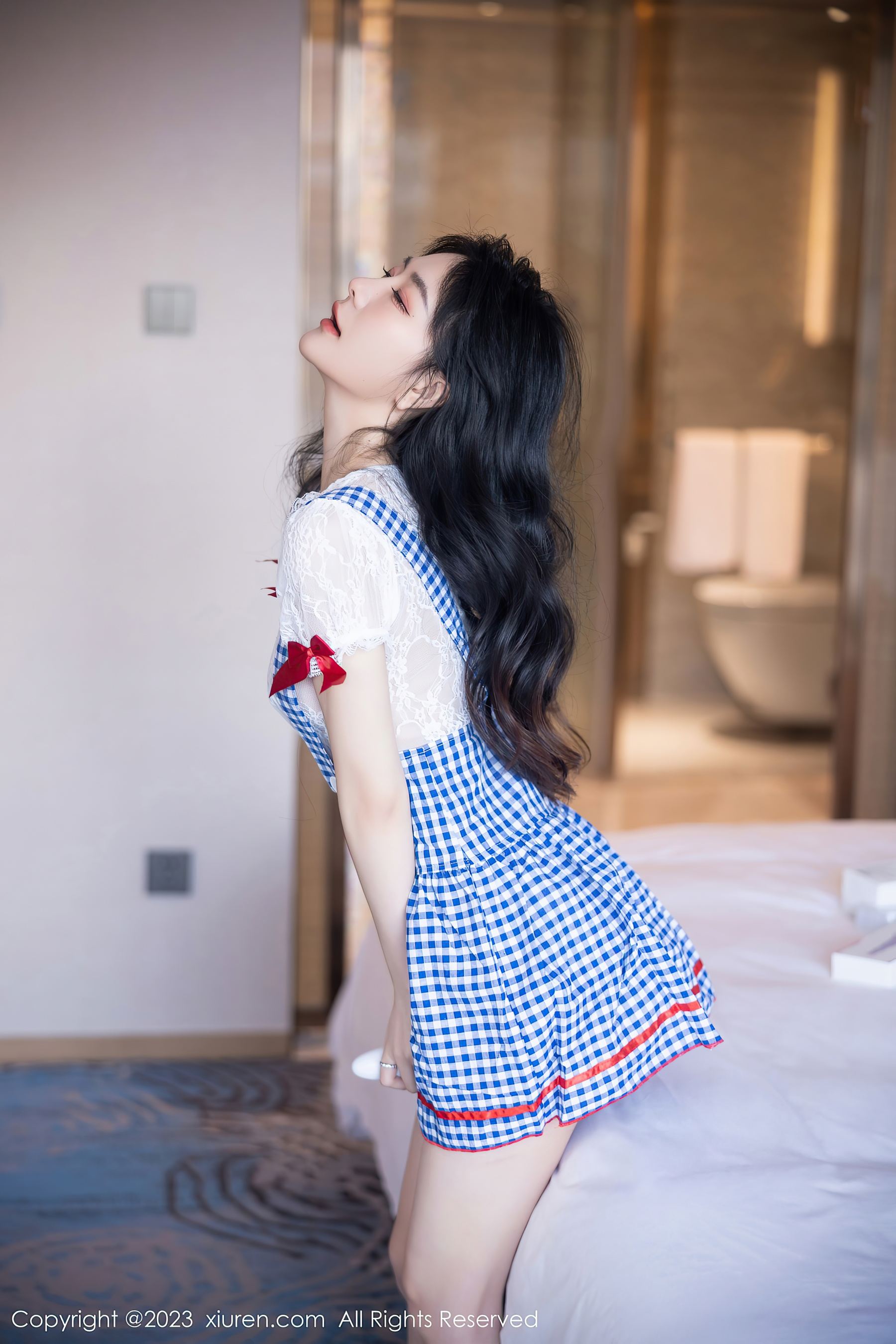 秀人网 No.7509 幼幼 清纯美腿插图2