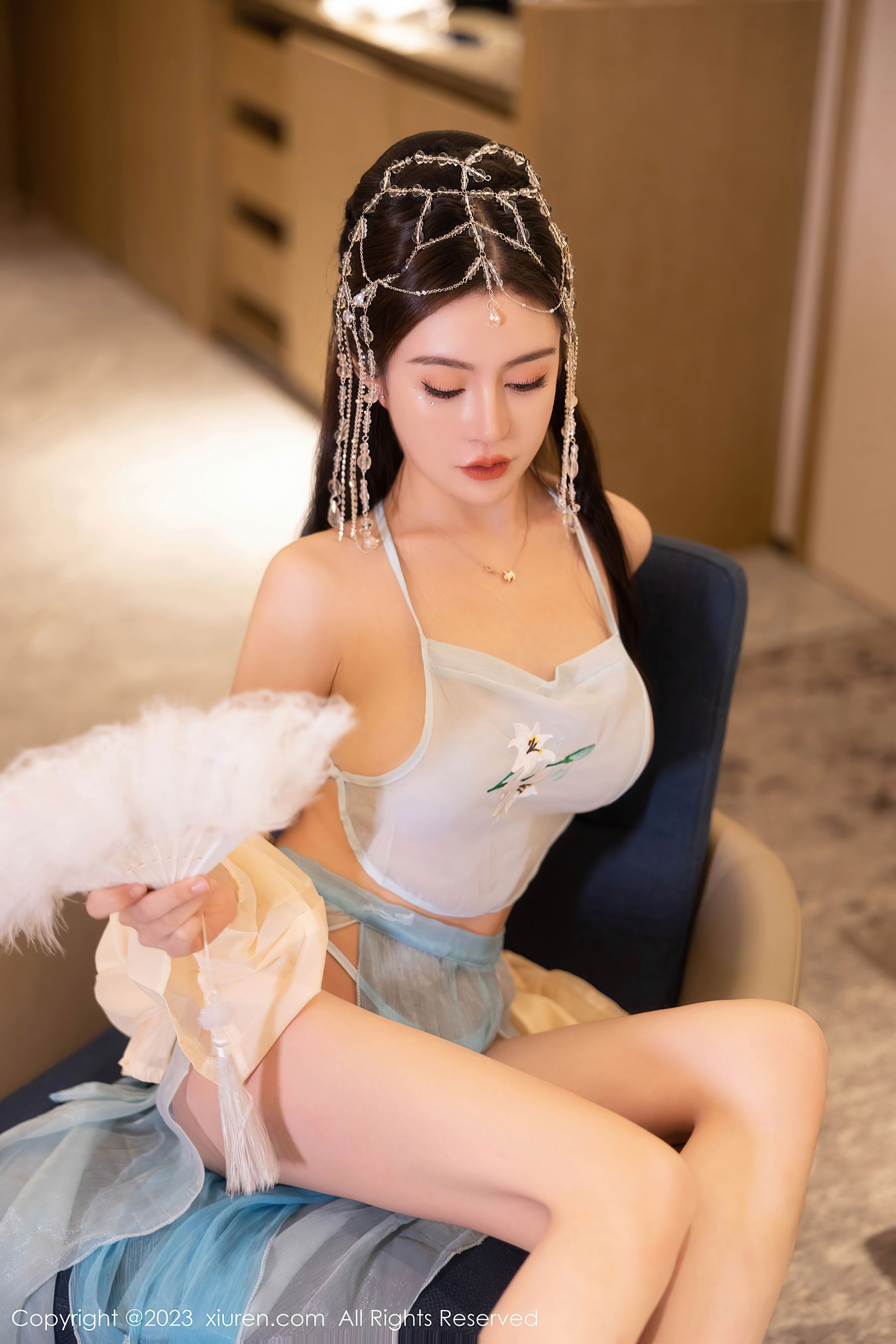 秀人网 No.7514 唐宁宁 古装美腿插图5