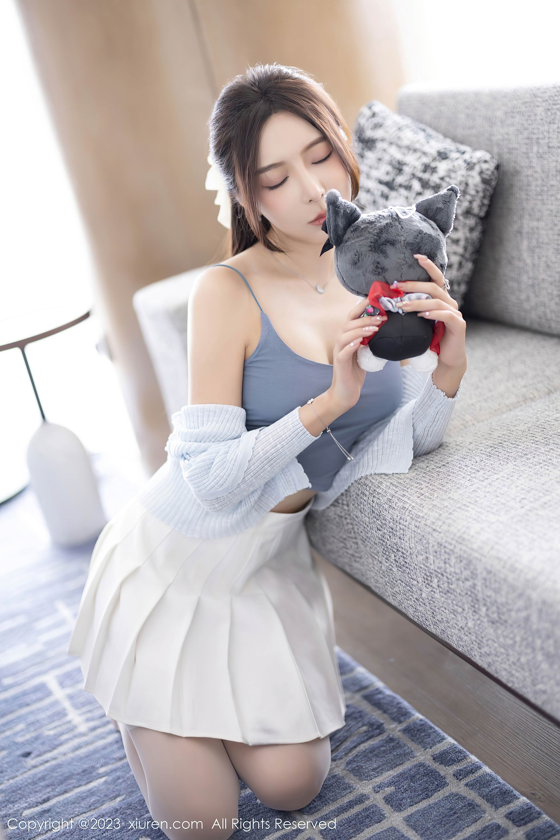 秀人网 No.7515 王馨瑶yanni 丝袜美腿插图1