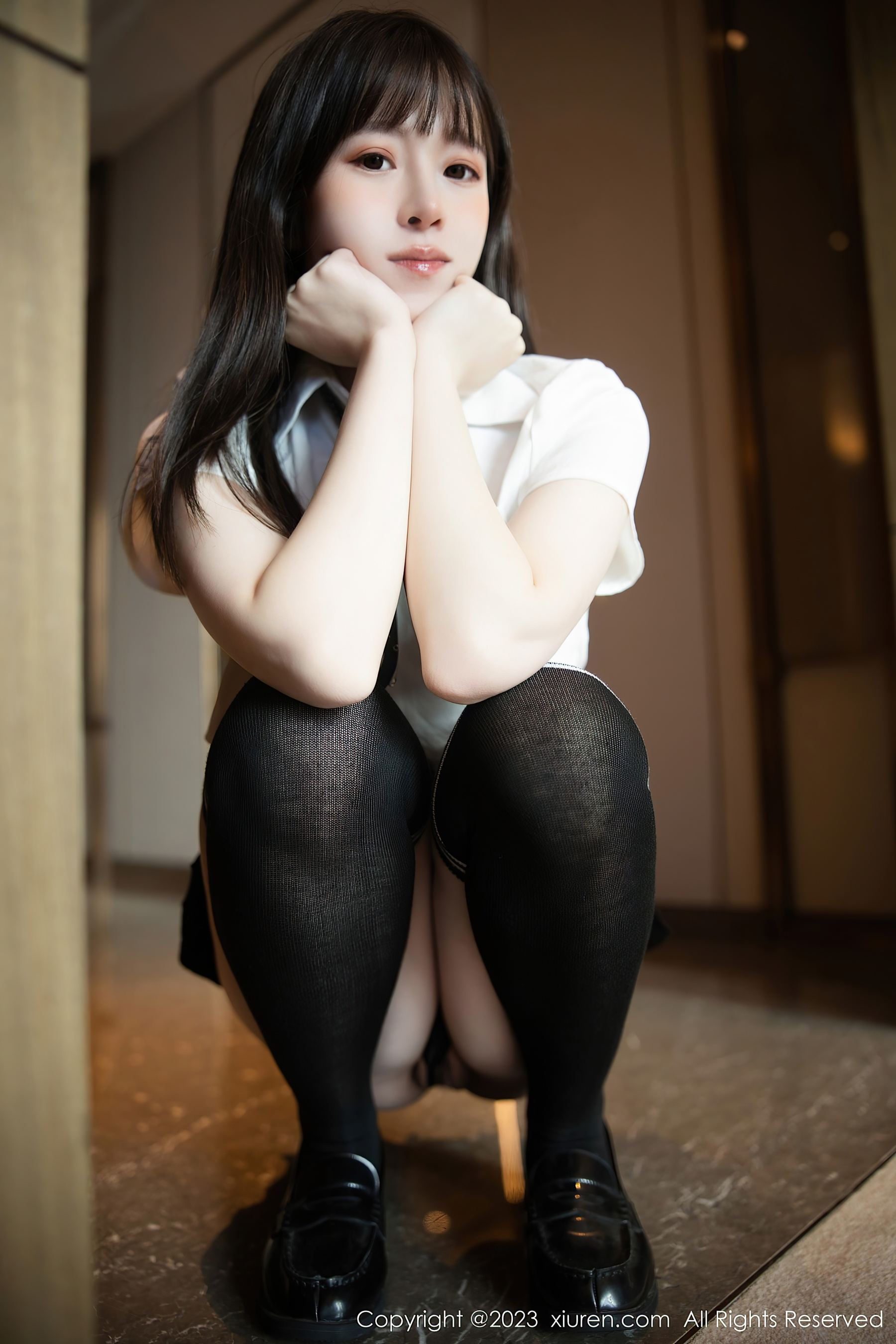 秀人网 No.7534 林悠悠 清纯美腿
