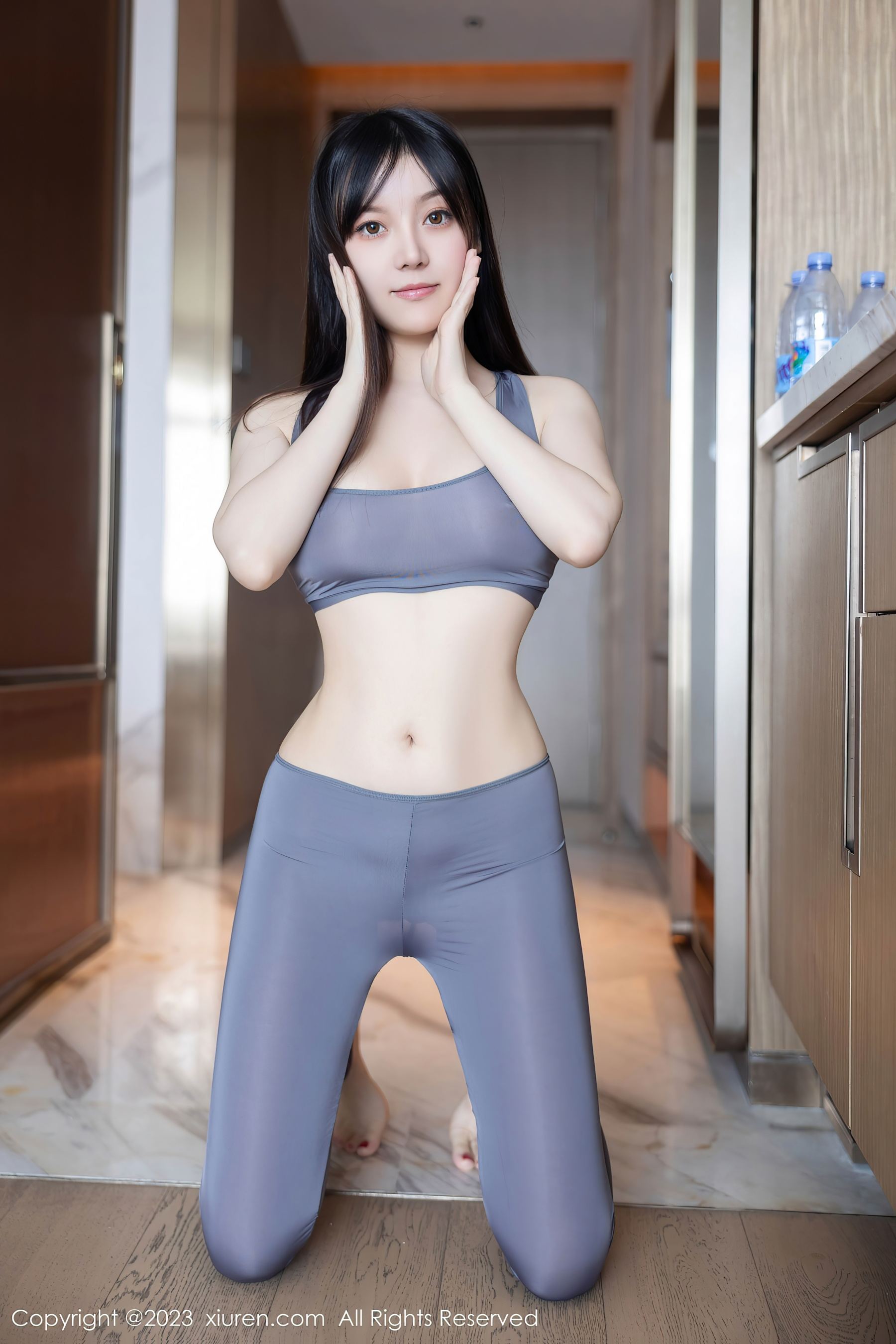 秀人网 No.7543 豆瓣酱 运动美腿插图