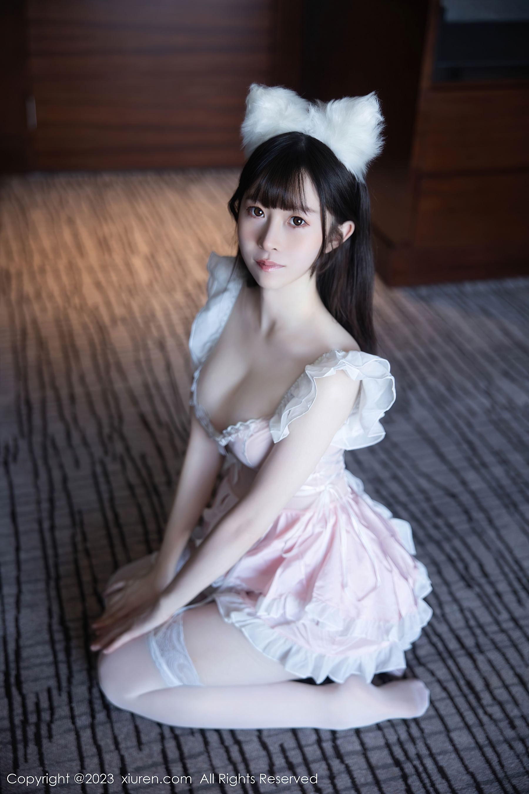 秀人网 No.7602 林悠悠 丝袜女仆插图9
