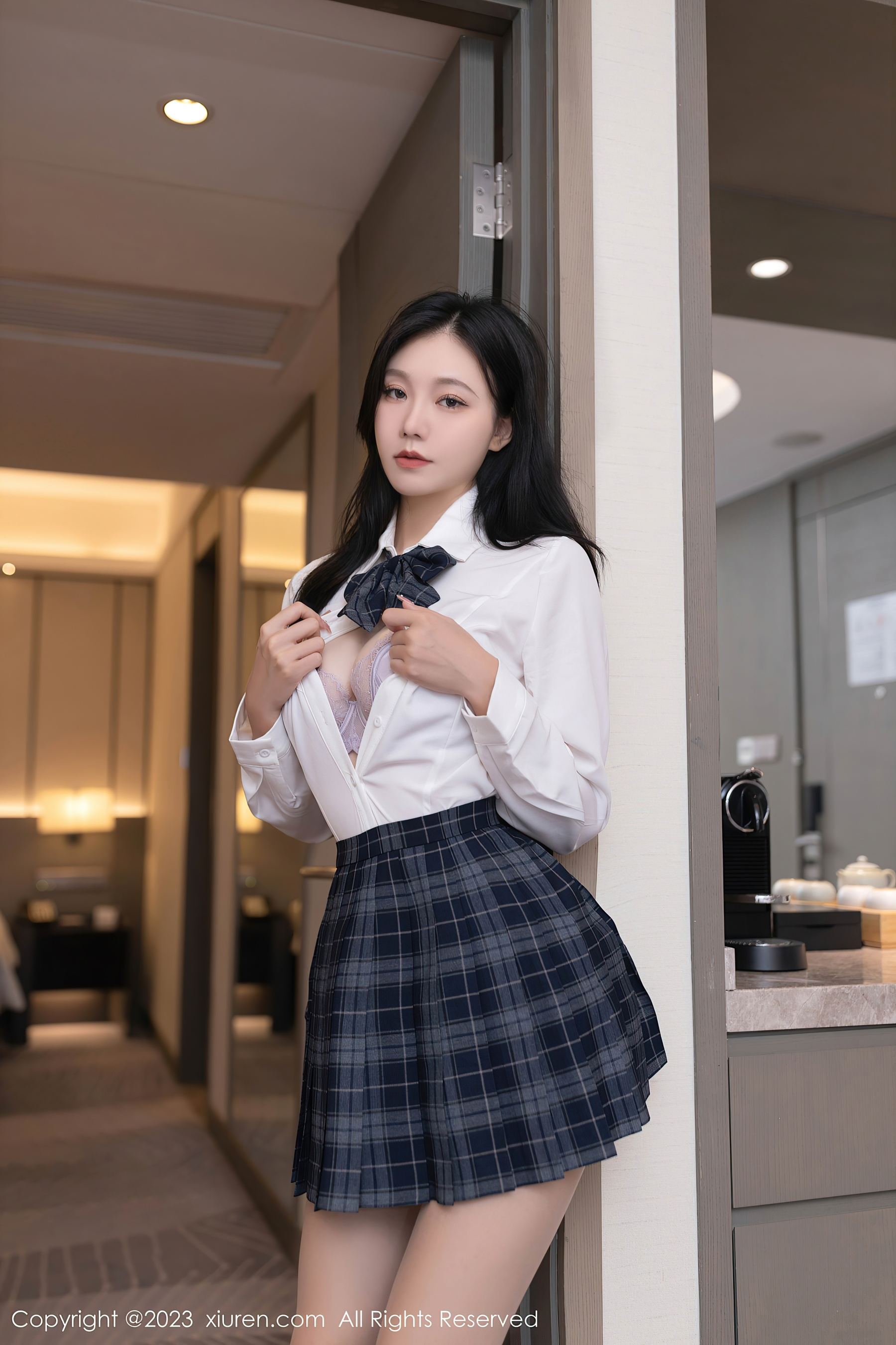 秀人网 No.7626 安然anran 丝袜美腿插图