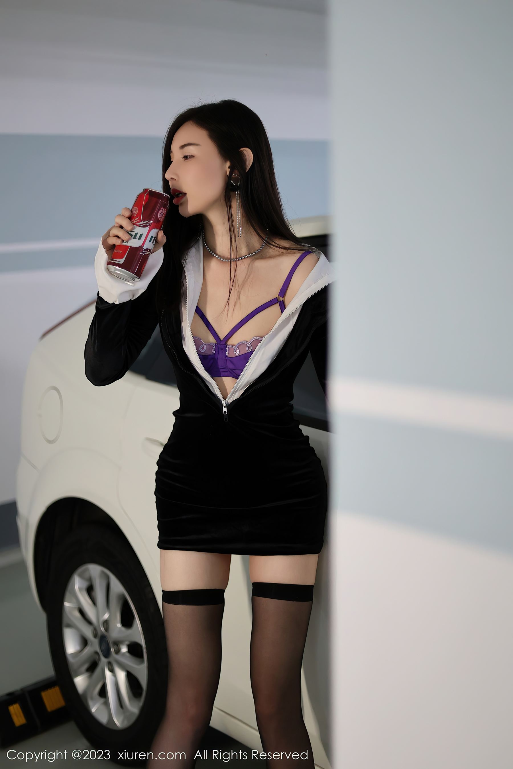 秀人网 No.7634 曼柔 黑丝美腿插图5