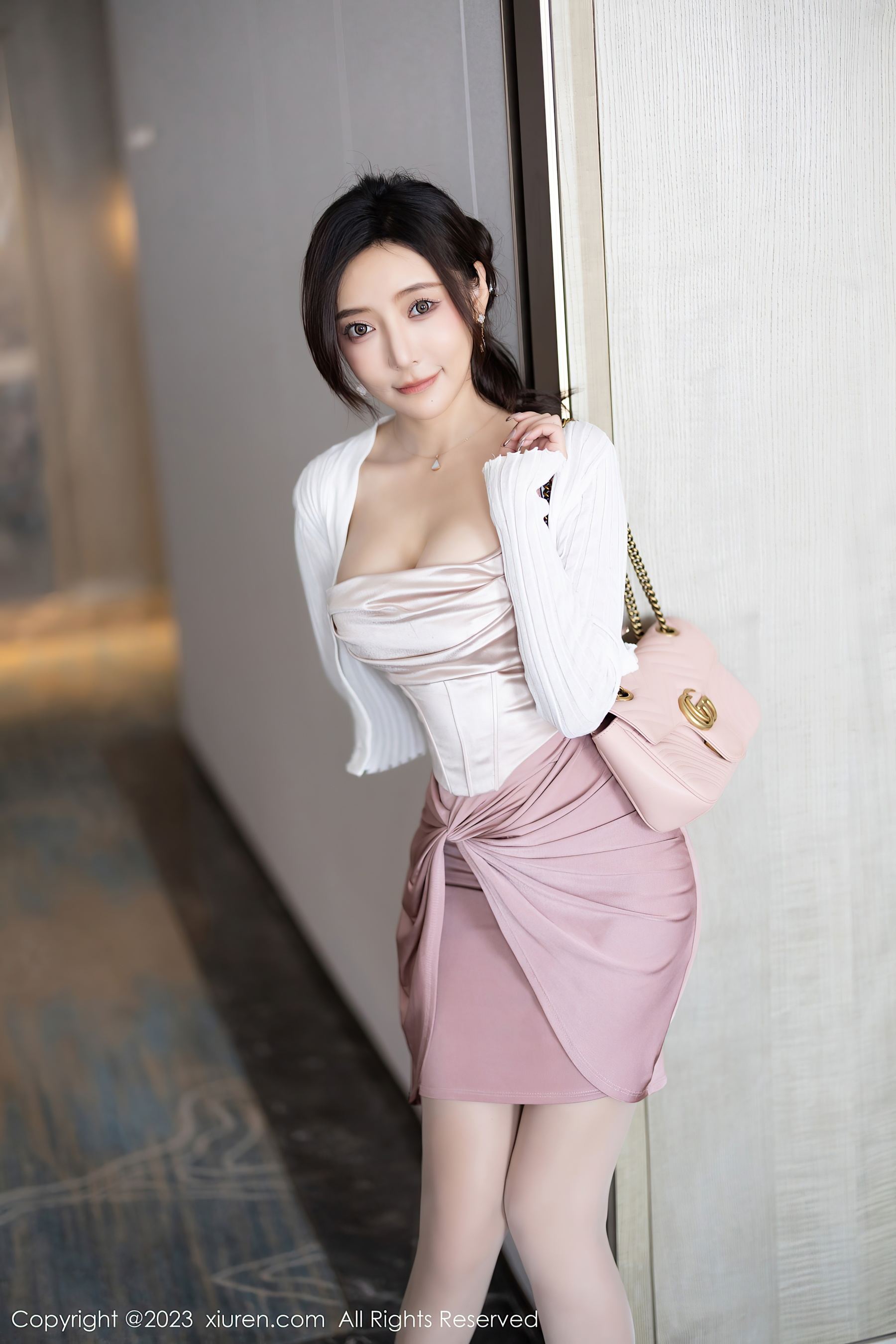秀人网 No.7640 王馨瑶yanni 时尚美腿插图3