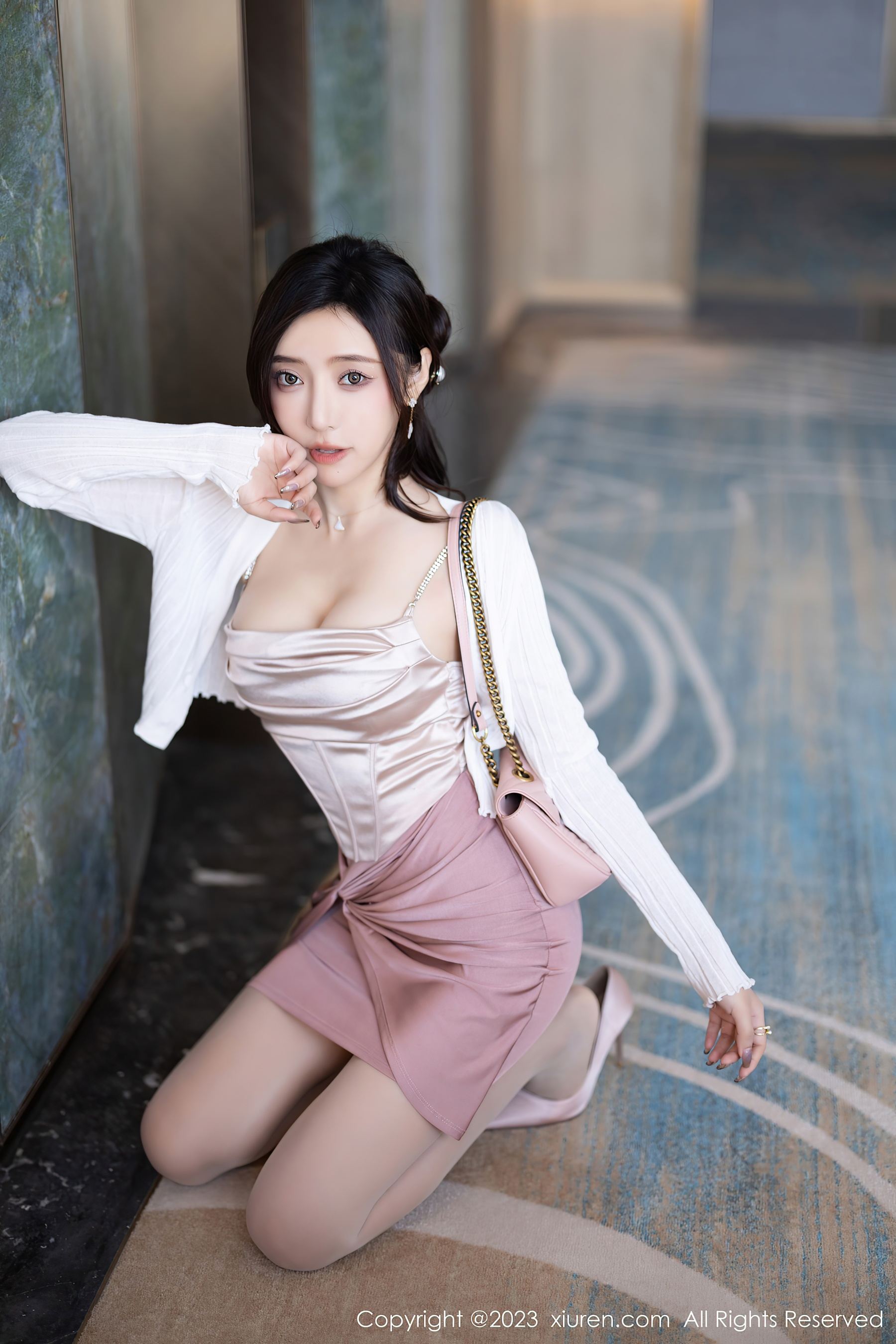 秀人网 No.7640 王馨瑶yanni 时尚美腿插图4