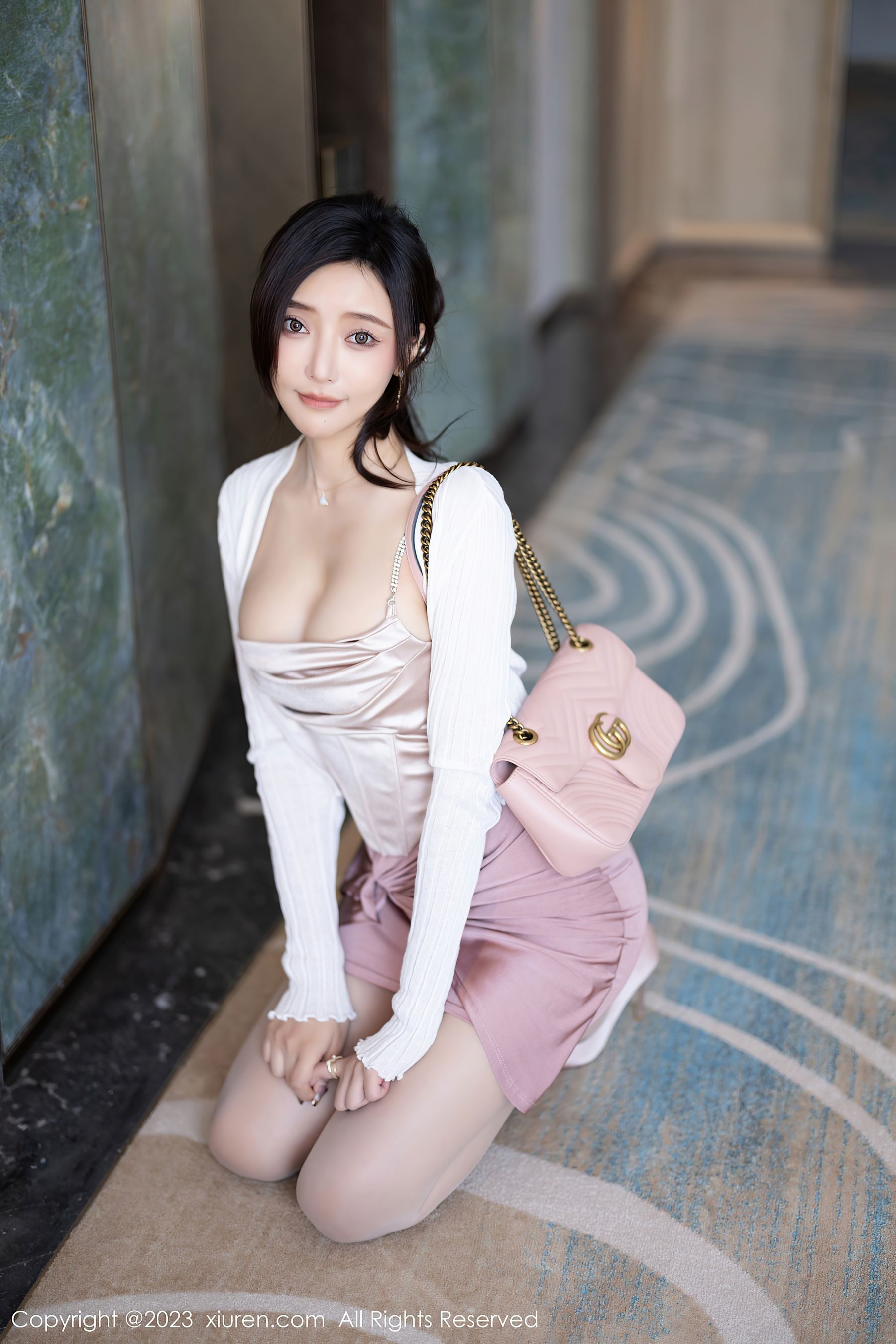 秀人网 No.7640 王馨瑶yanni 时尚美腿插图5