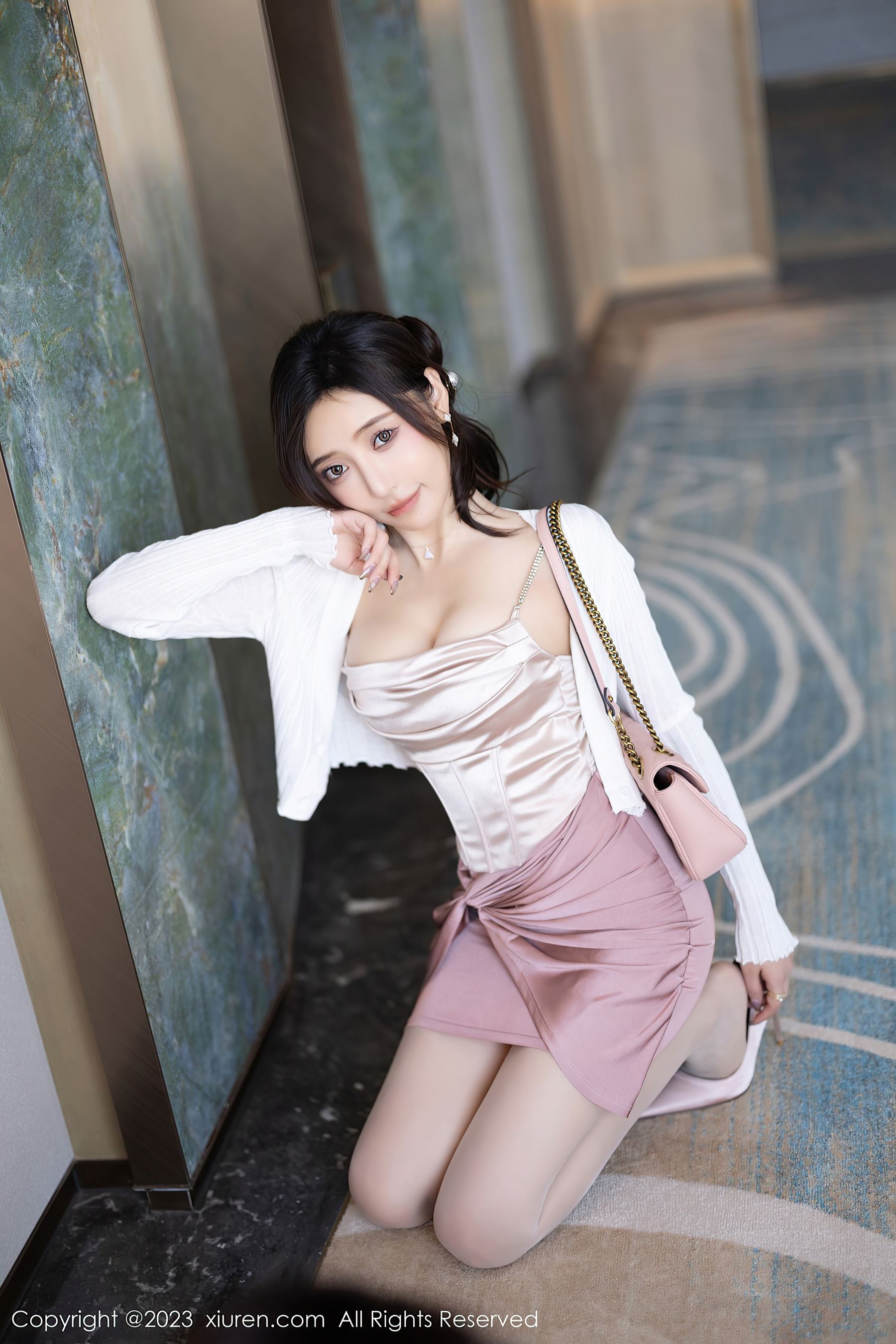 秀人网 No.7640 王馨瑶yanni 时尚美腿插图6
