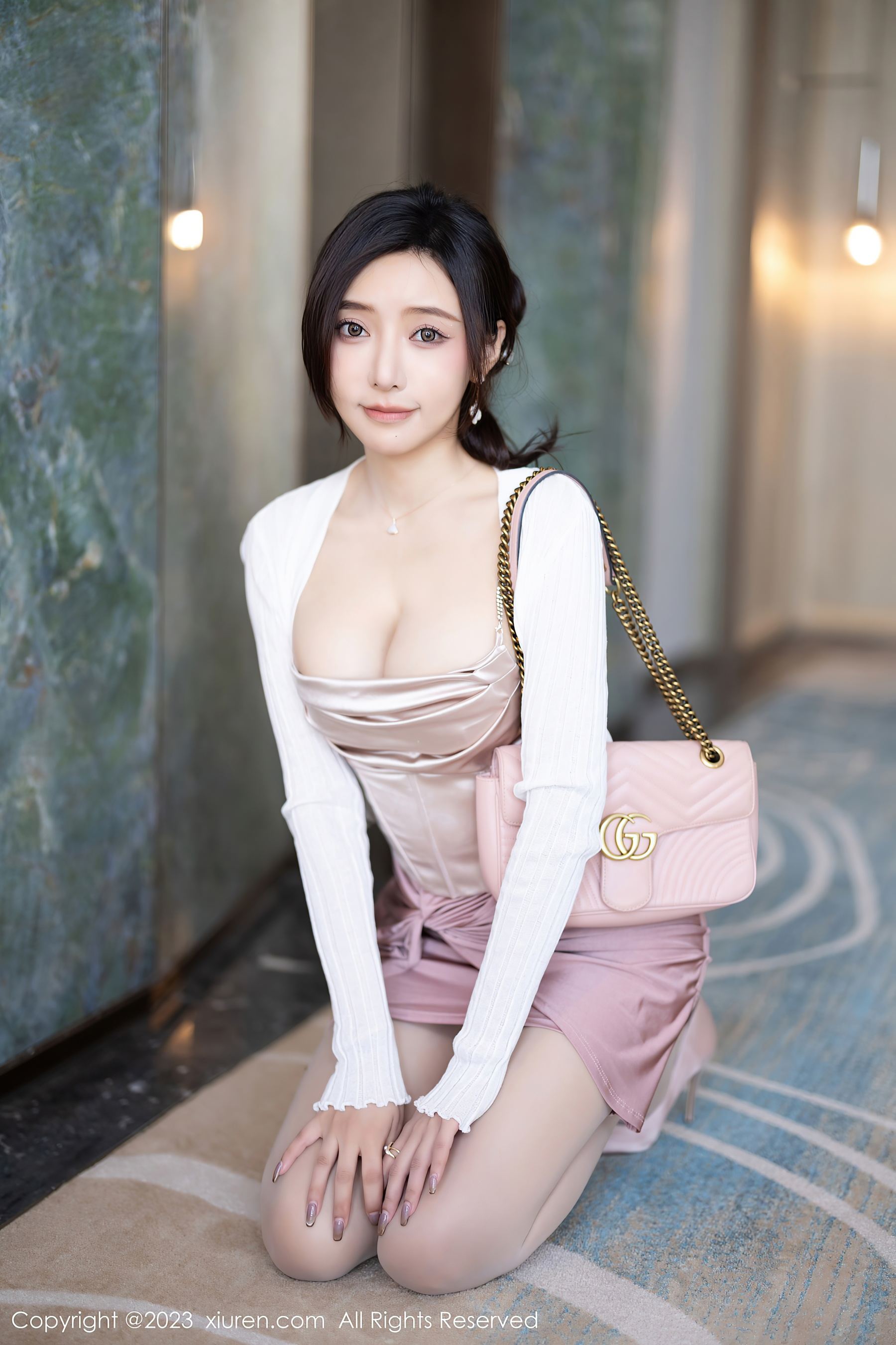 秀人网 No.7640 王馨瑶yanni 时尚美腿插图7