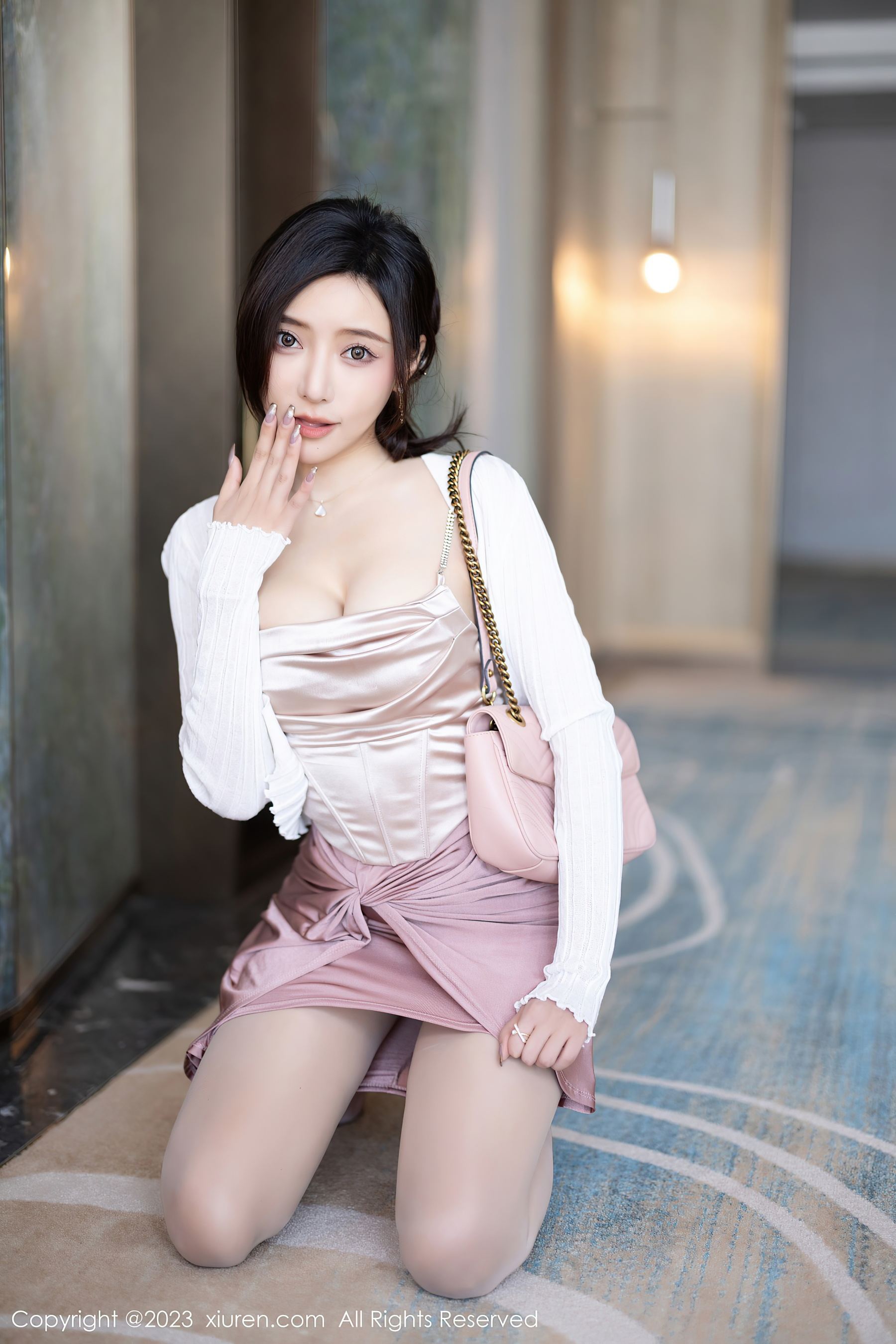 秀人网 No.7640 王馨瑶yanni 时尚美腿插图9