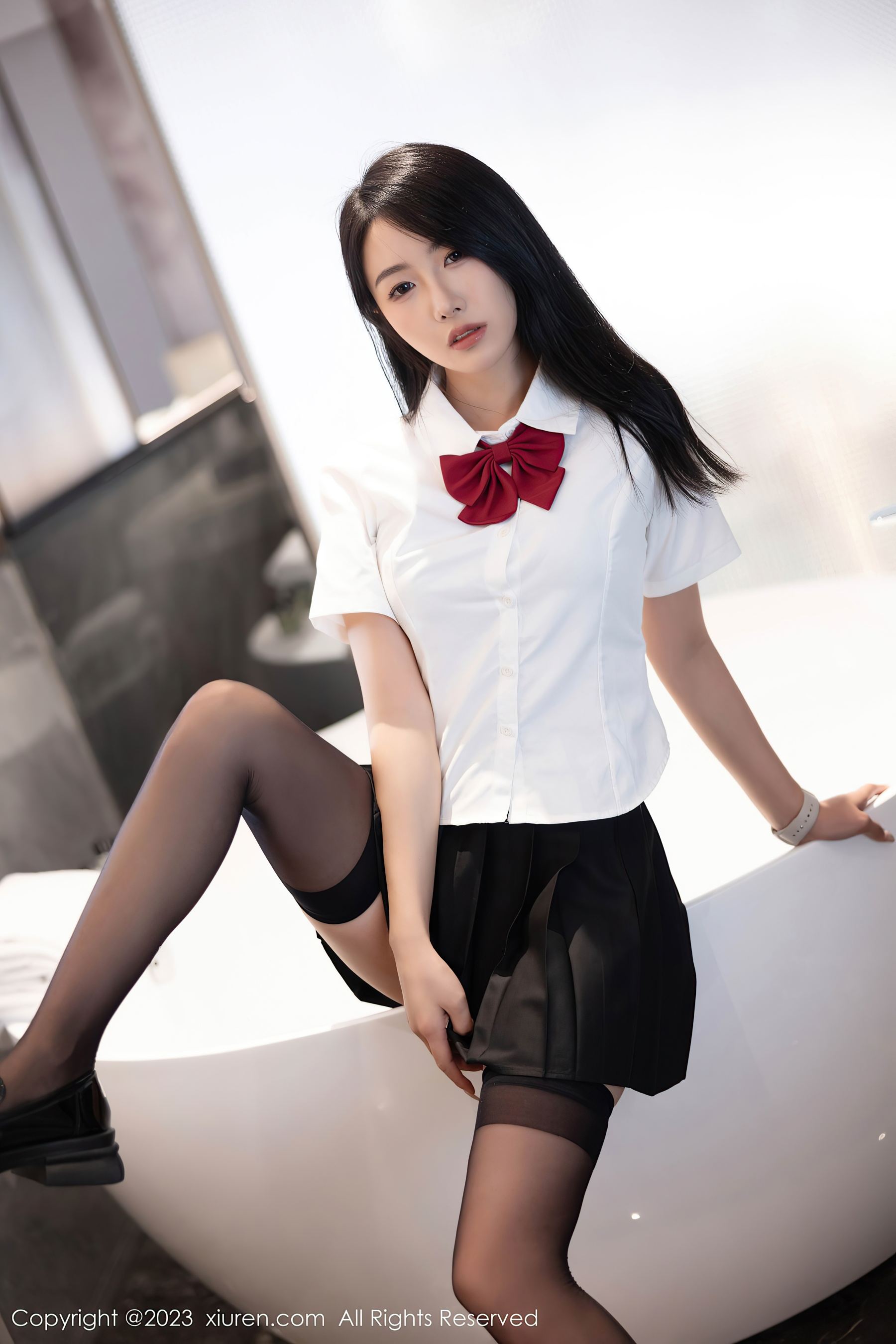 秀人网 No.7653 苏苏阿 短裙美腿插图9