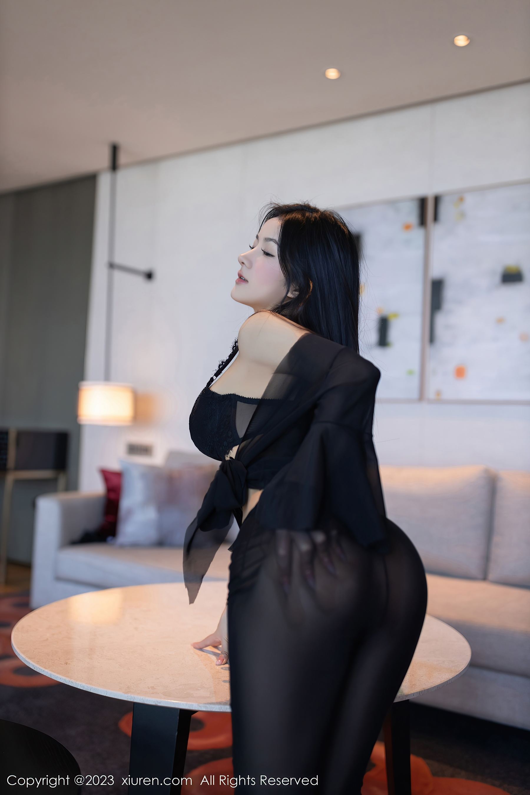 秀人网 No.7660 谭小灵 黑丝美腿插图5