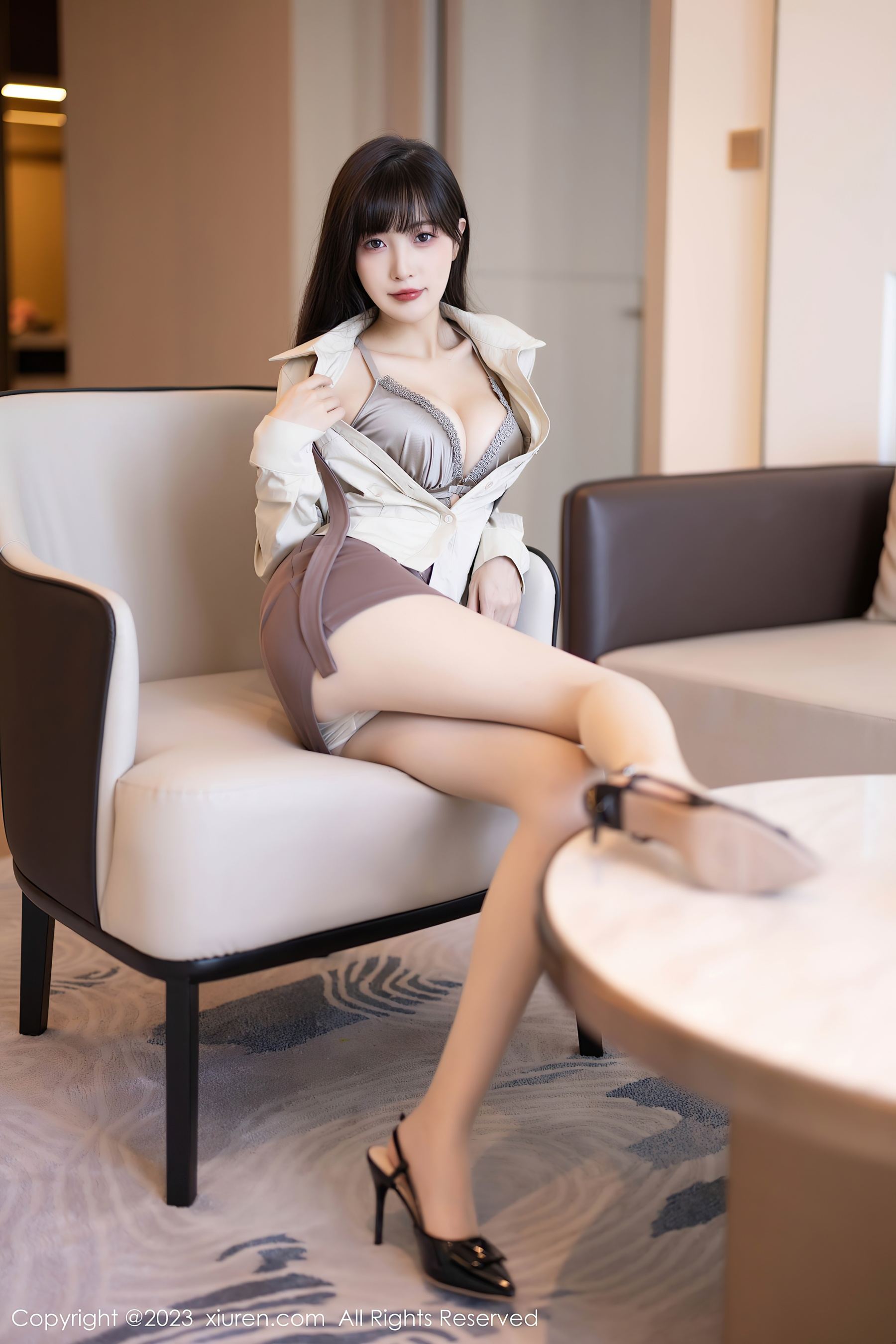 秀人网 No.7745 林星阑 短裙美腿插图7