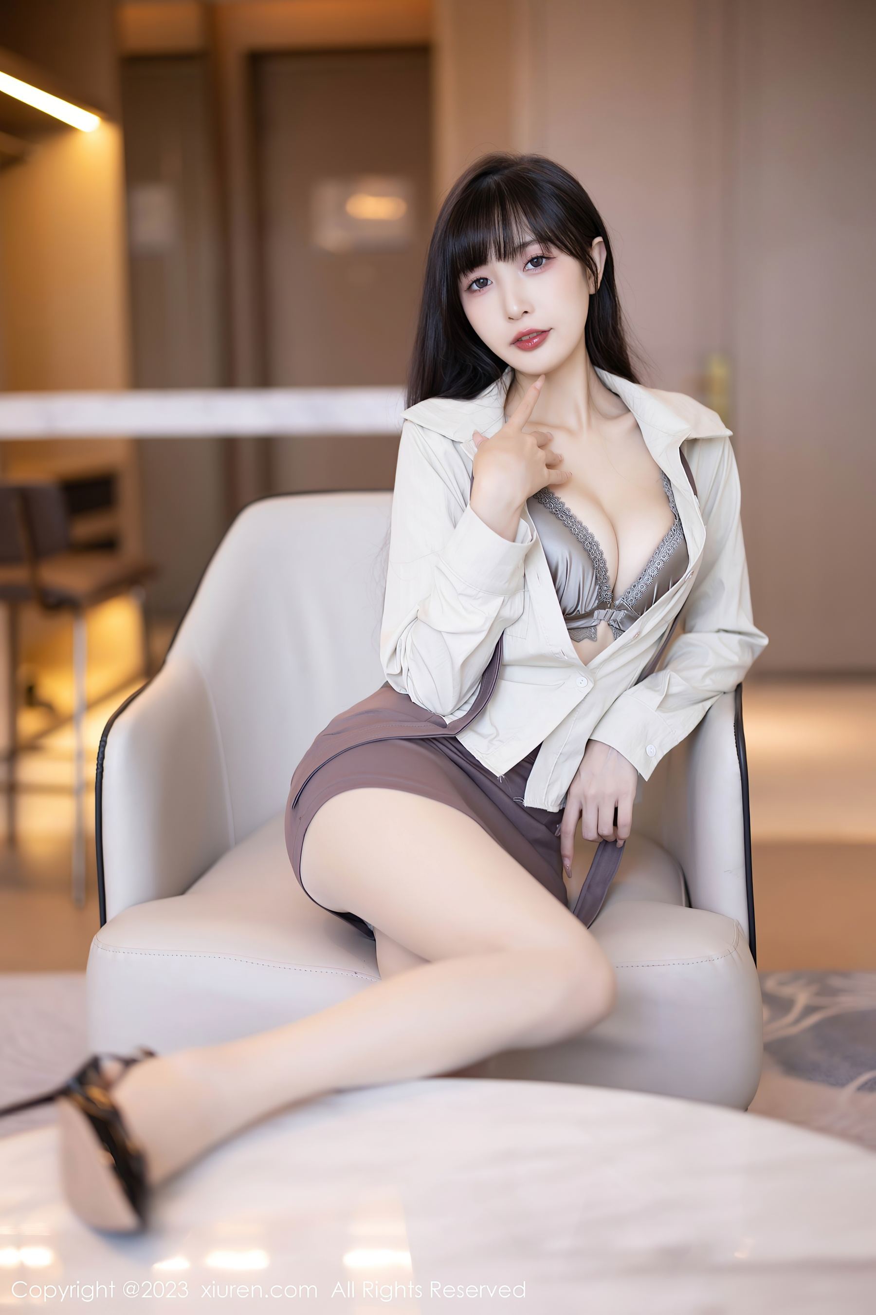秀人网 No.7745 林星阑 短裙美腿插图9
