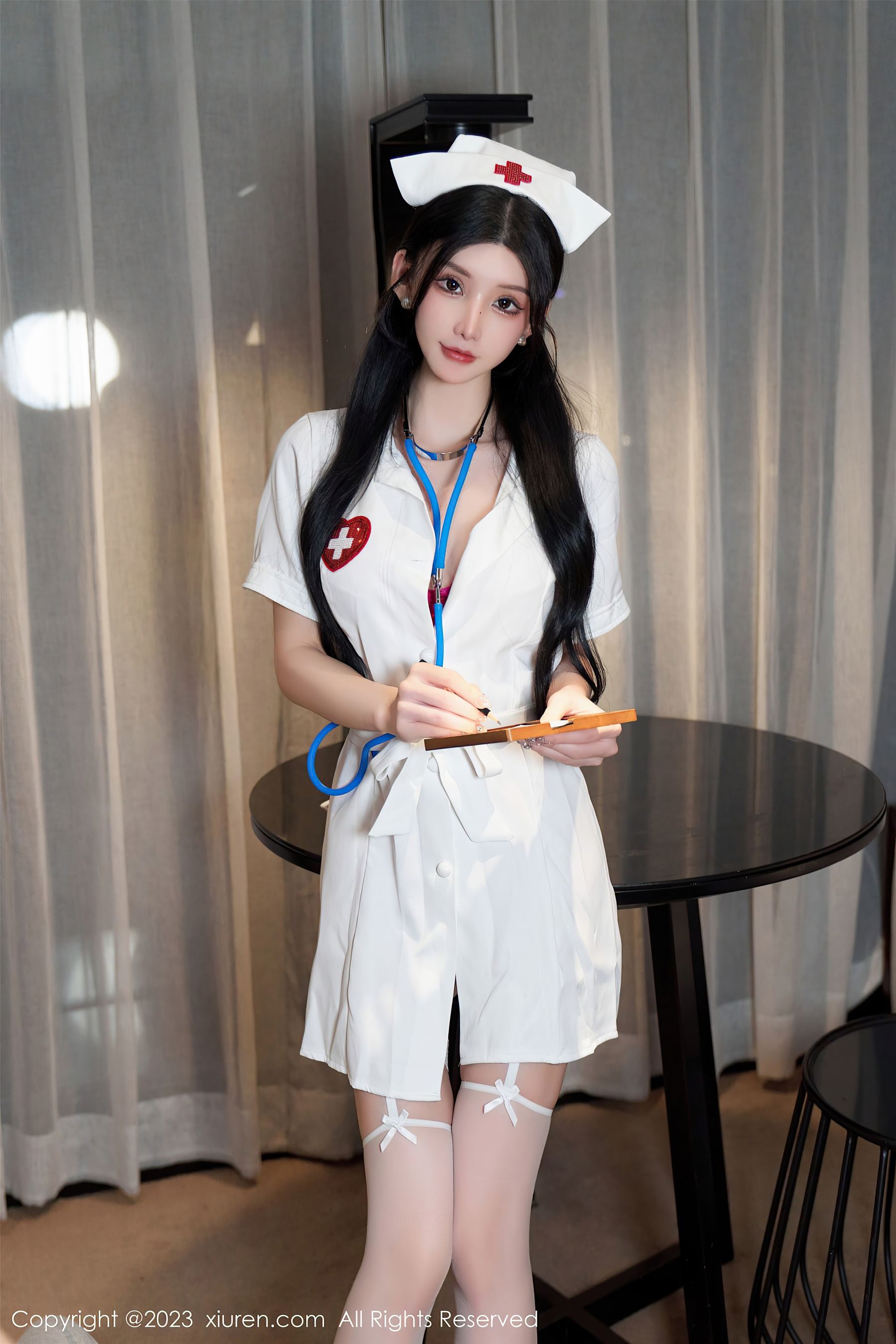 秀人网 No.7755 周于希Sally 护士服美臀插图9