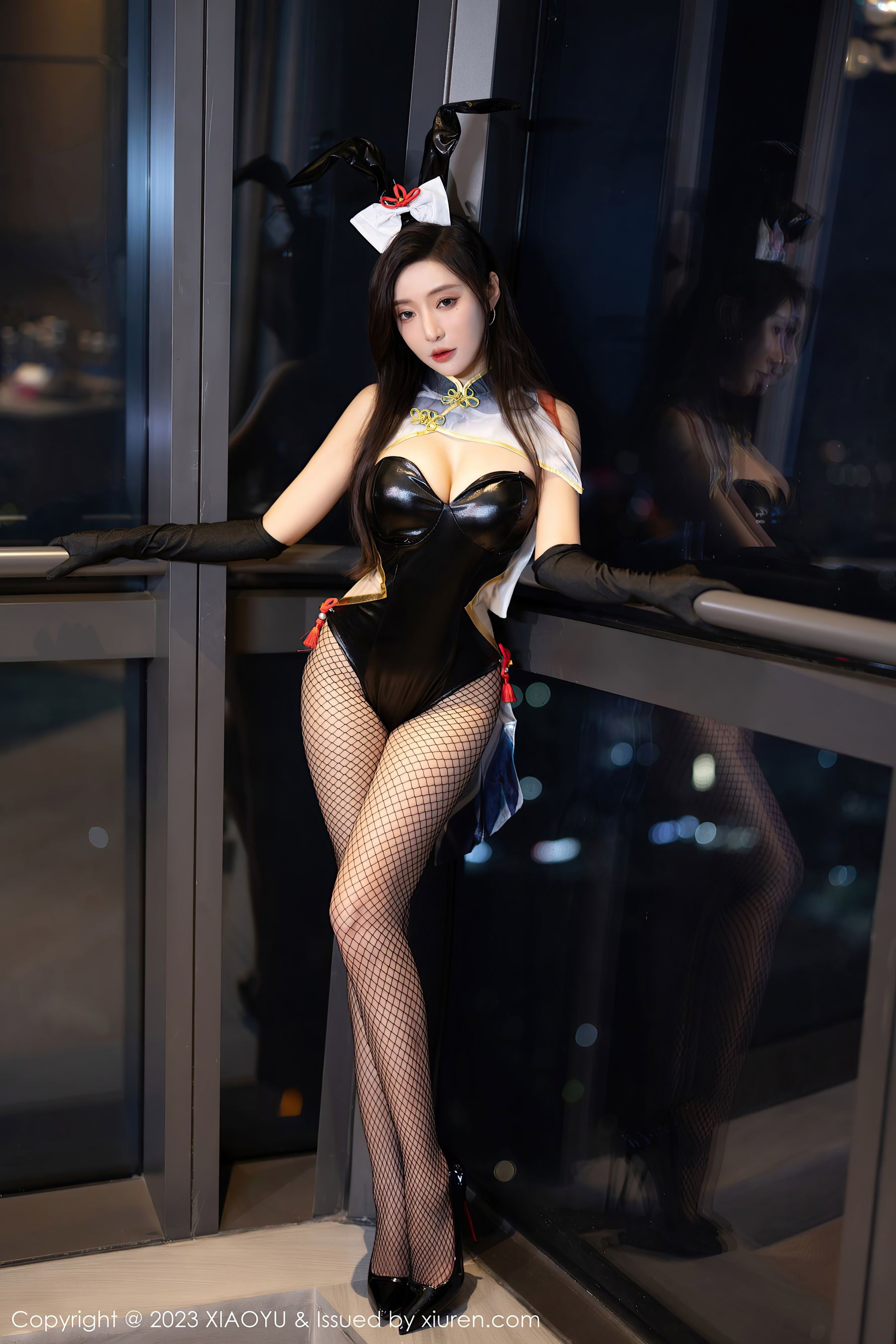 语画界 VOL.1169 王馨瑶yanni 黑丝美腿插图2