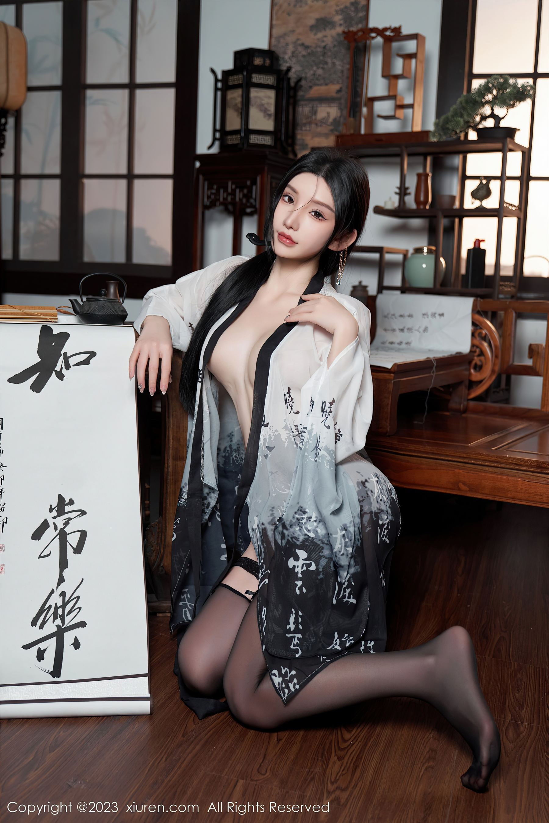 秀人网 No.7891 周于希Sally 美臀古装插图2