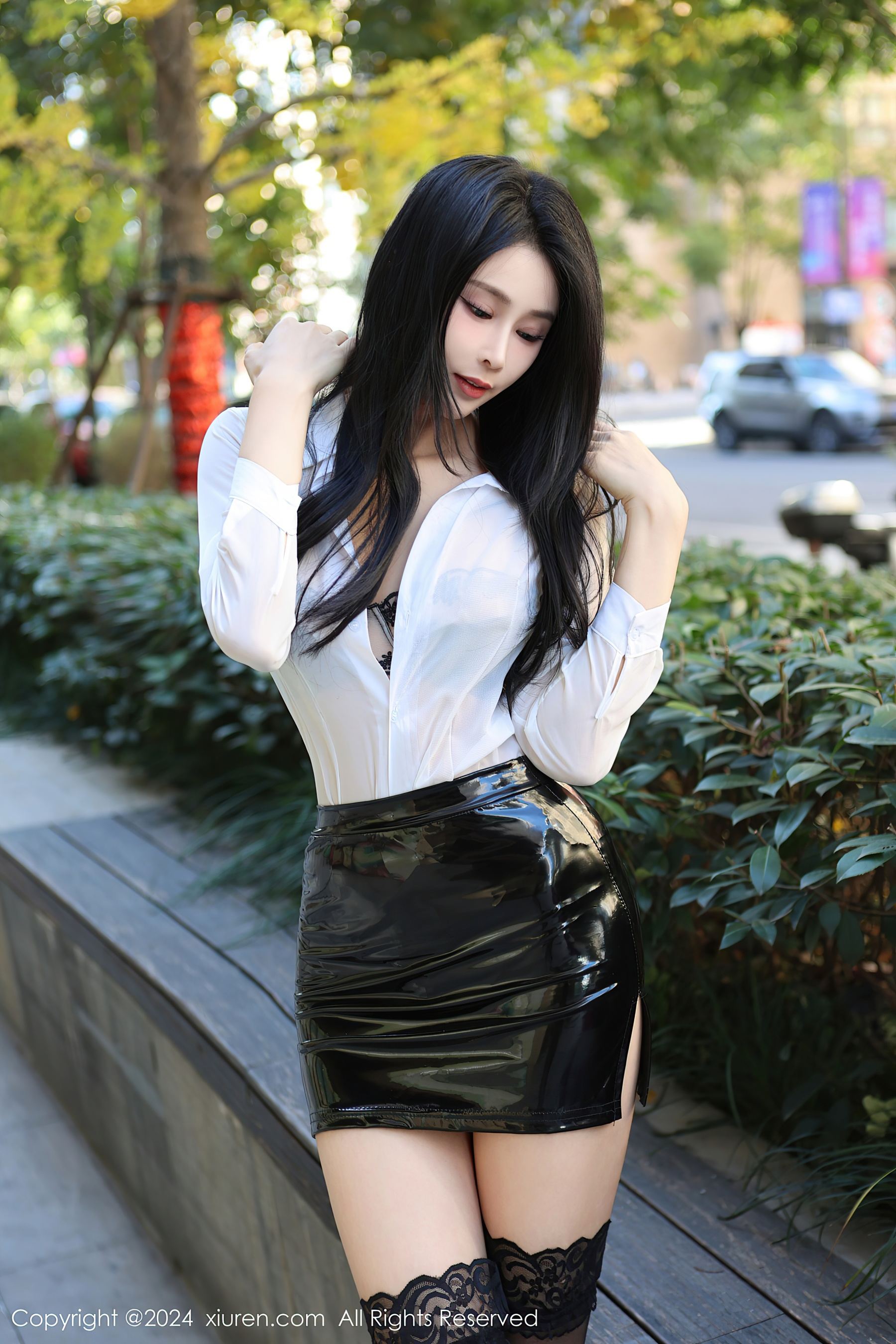 秀人网 No.7896 草莓mm 黑丝美腿插图8