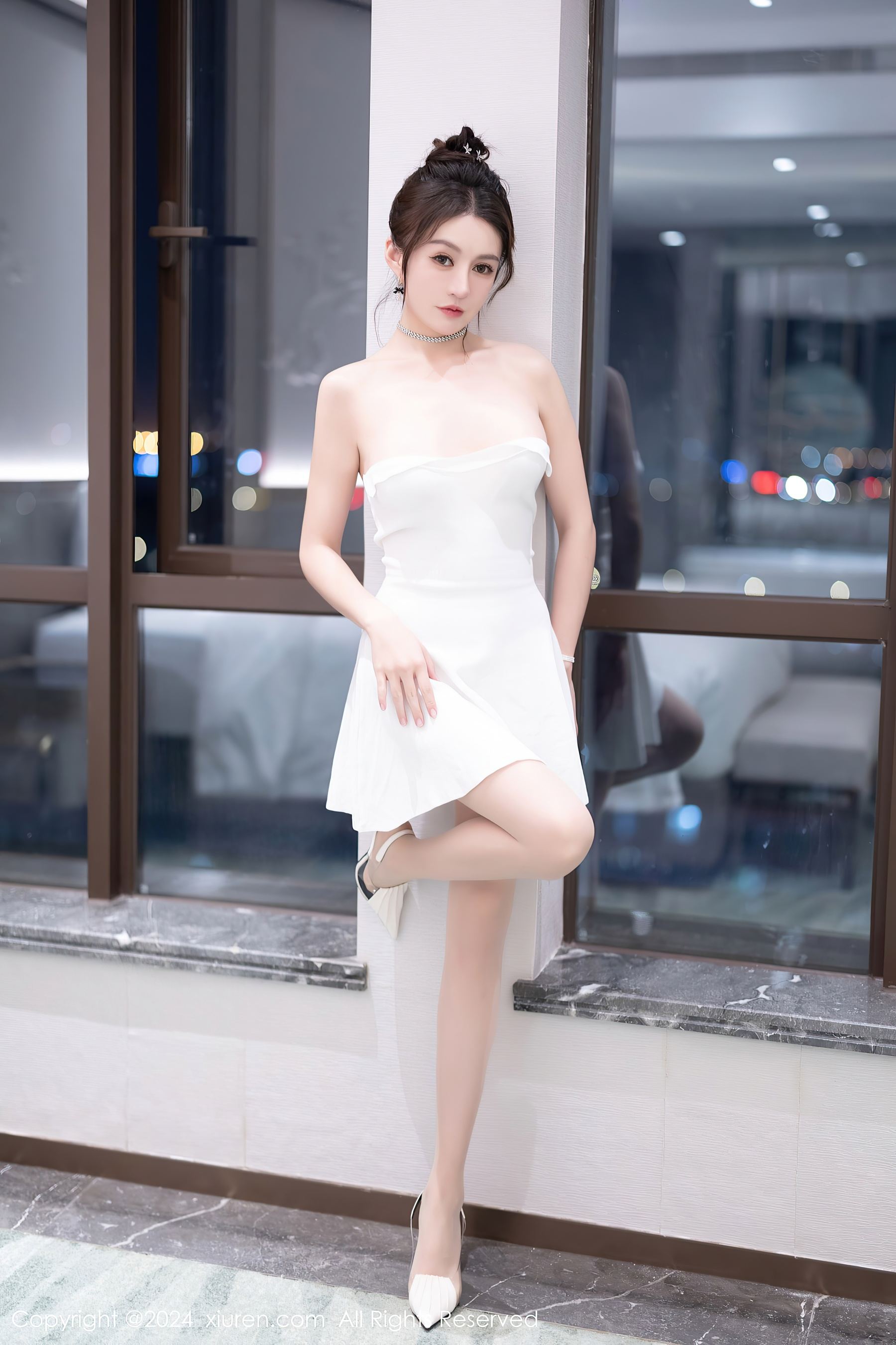 秀人网 No.7927 唐宁宁 美腿妩媚插图8