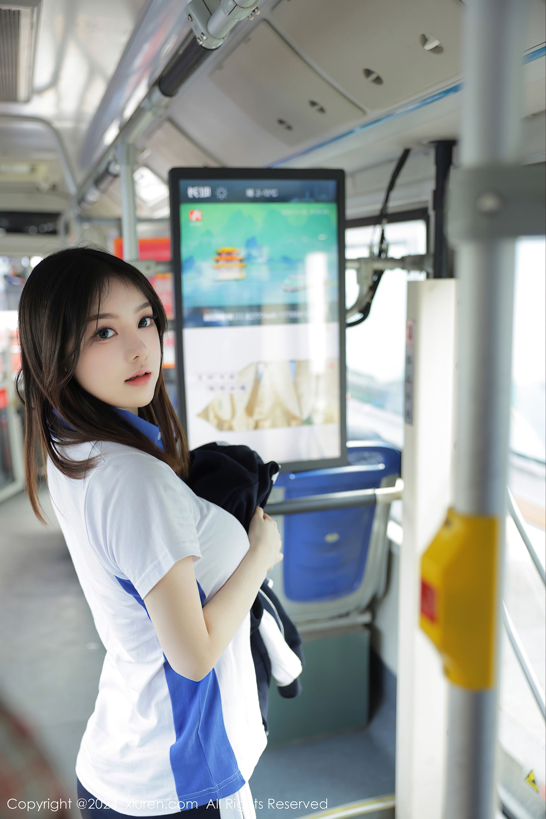 秀人网 No.7994 豆瓣酱 学生制服插图8