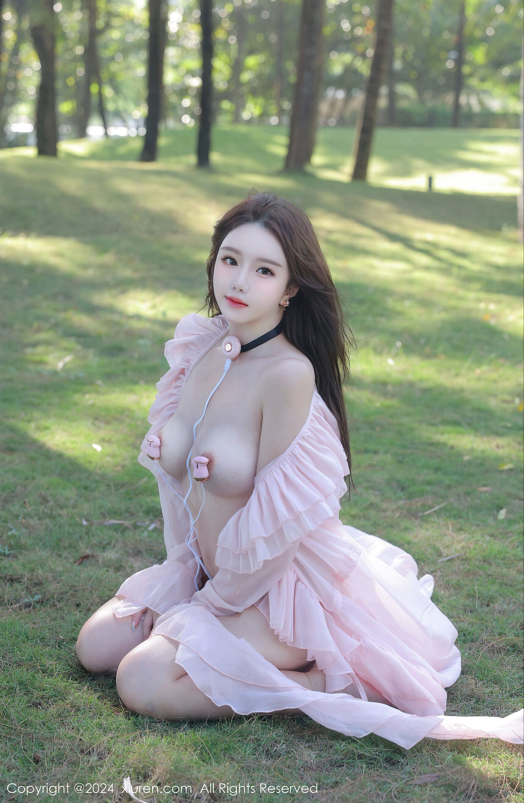 秀人网 No.8007 小薯条nienie 户外美腿插图9